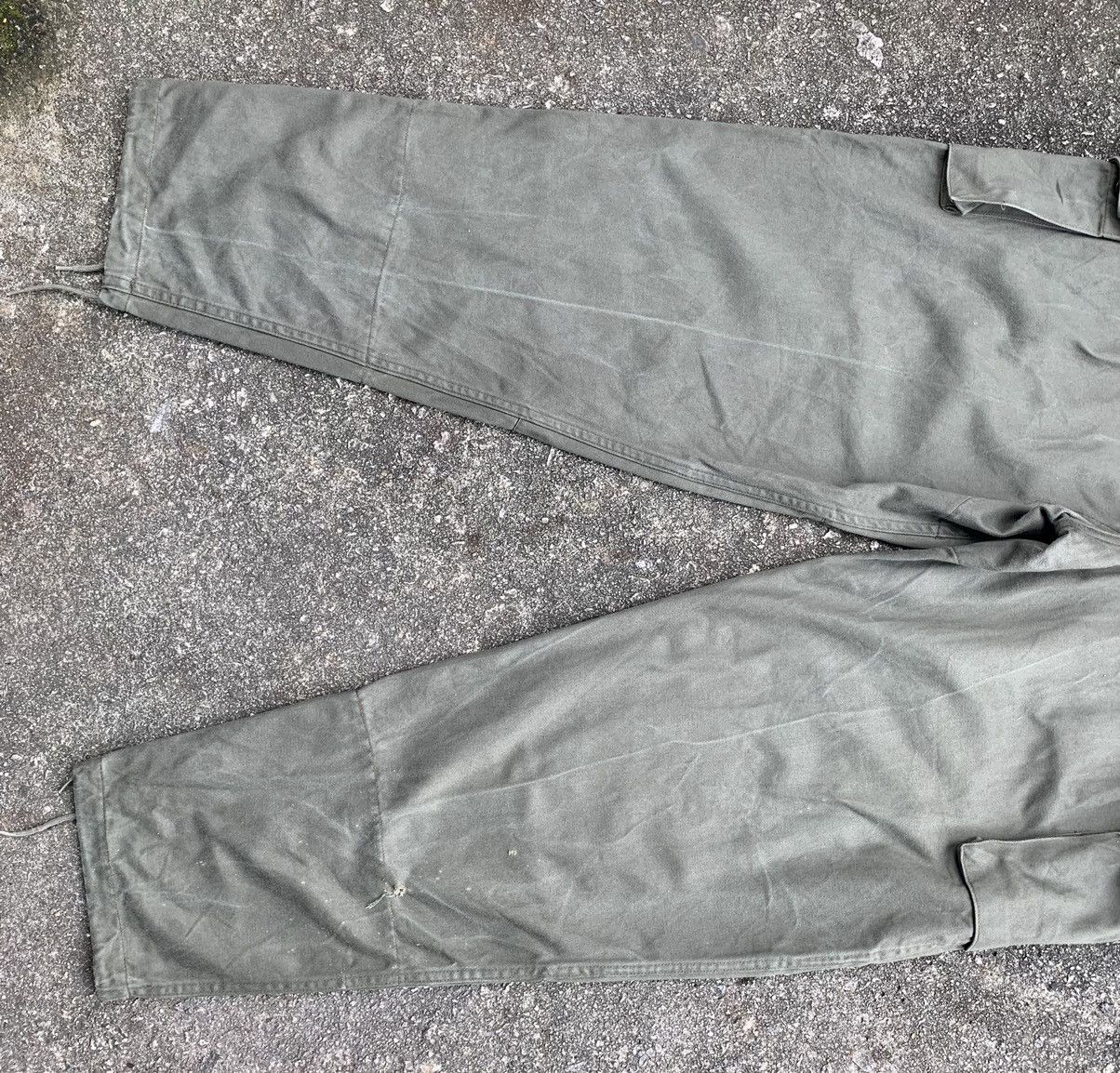 Vintage Rare.. Vintage Distressed French Army Cargo Pants Size US 38 / EU 54 - 14 Thumbnail