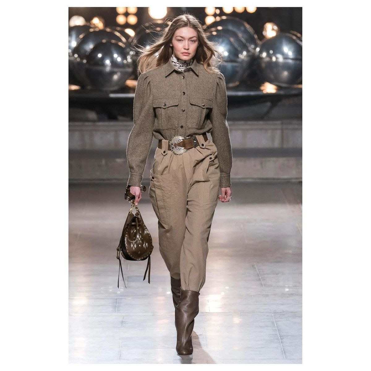 Isabel Marant Isabel Marant Chemise Florrie Button Jacket Verdigris Size S / US 4 / IT 40 - 8 Thumbnail