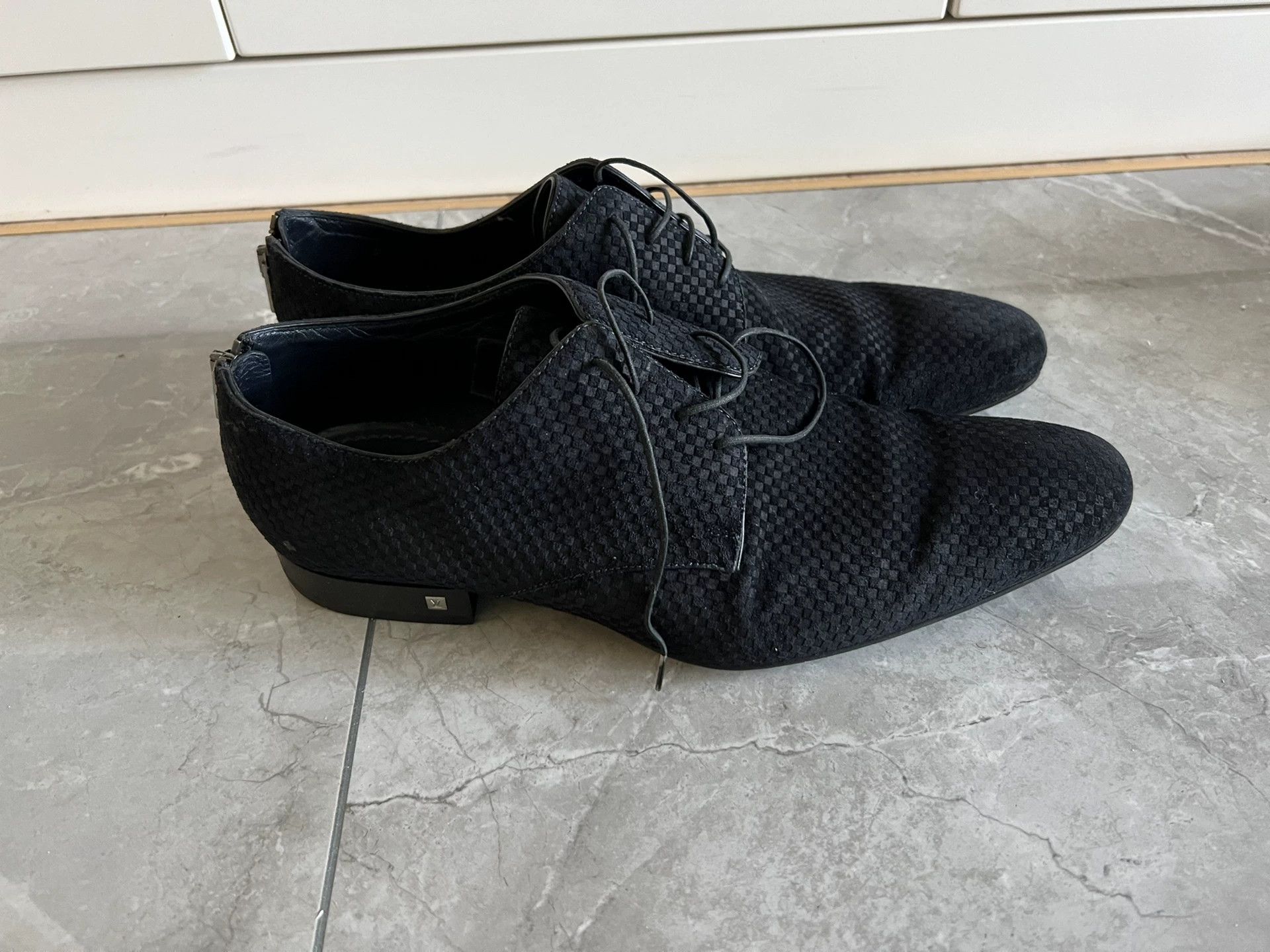 Louis Vuitton Louis Vuitton Men's Leather Shoes Size US 8 / EU 41 - 1 Thumbnail