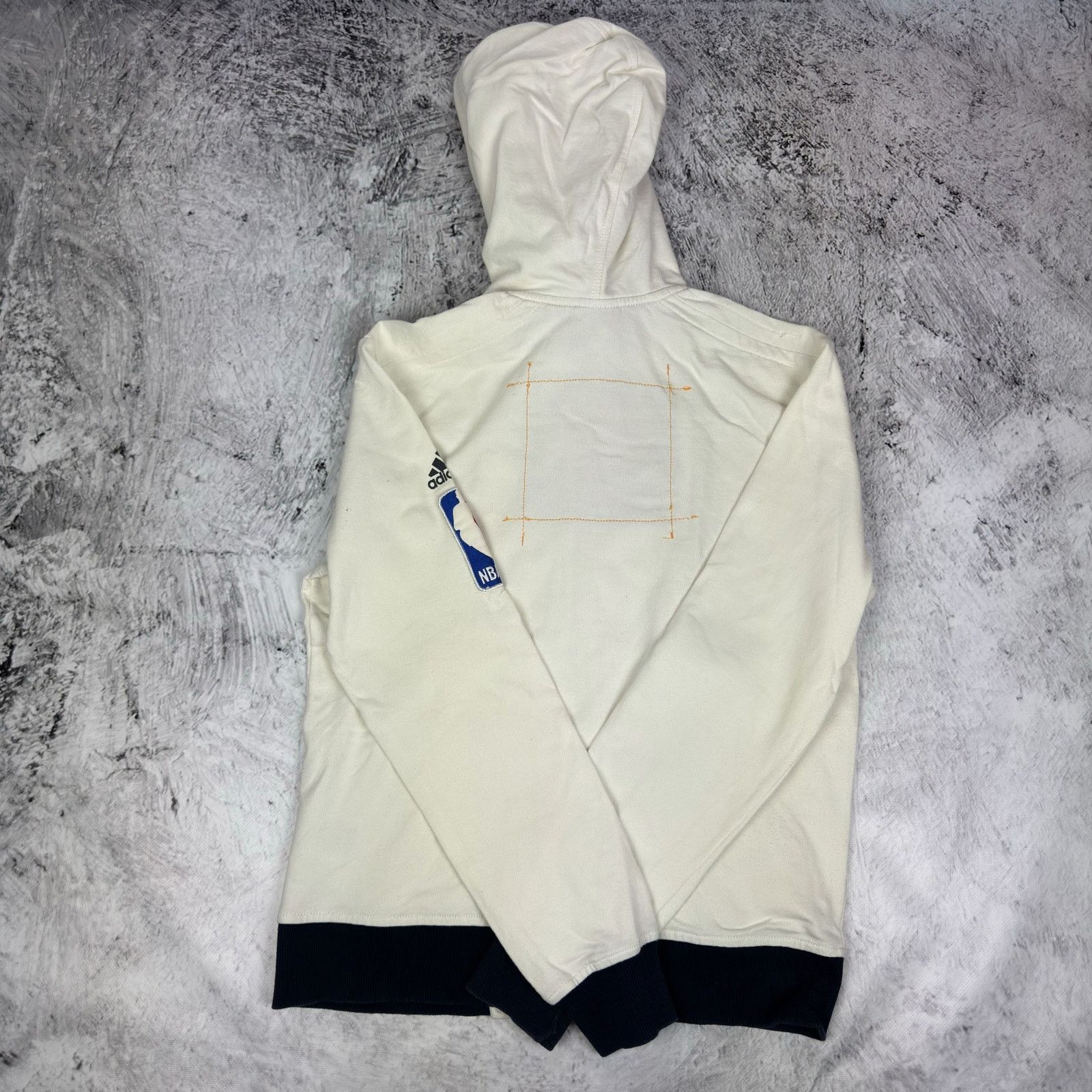 Adidas Adidas Womens White Streetwear Outdoor Full Zip NBA Hoodie S Size S / US 4 / IT 40 - 9 Thumbnail