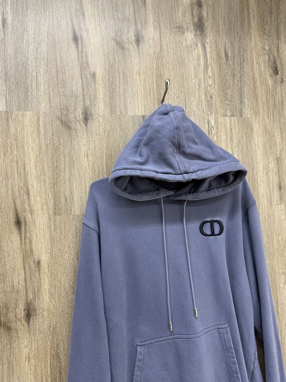 Dior Christian Dior CD Purple Hoodie Size US L / EU 52-54 / 3 - 2 Thumbnail