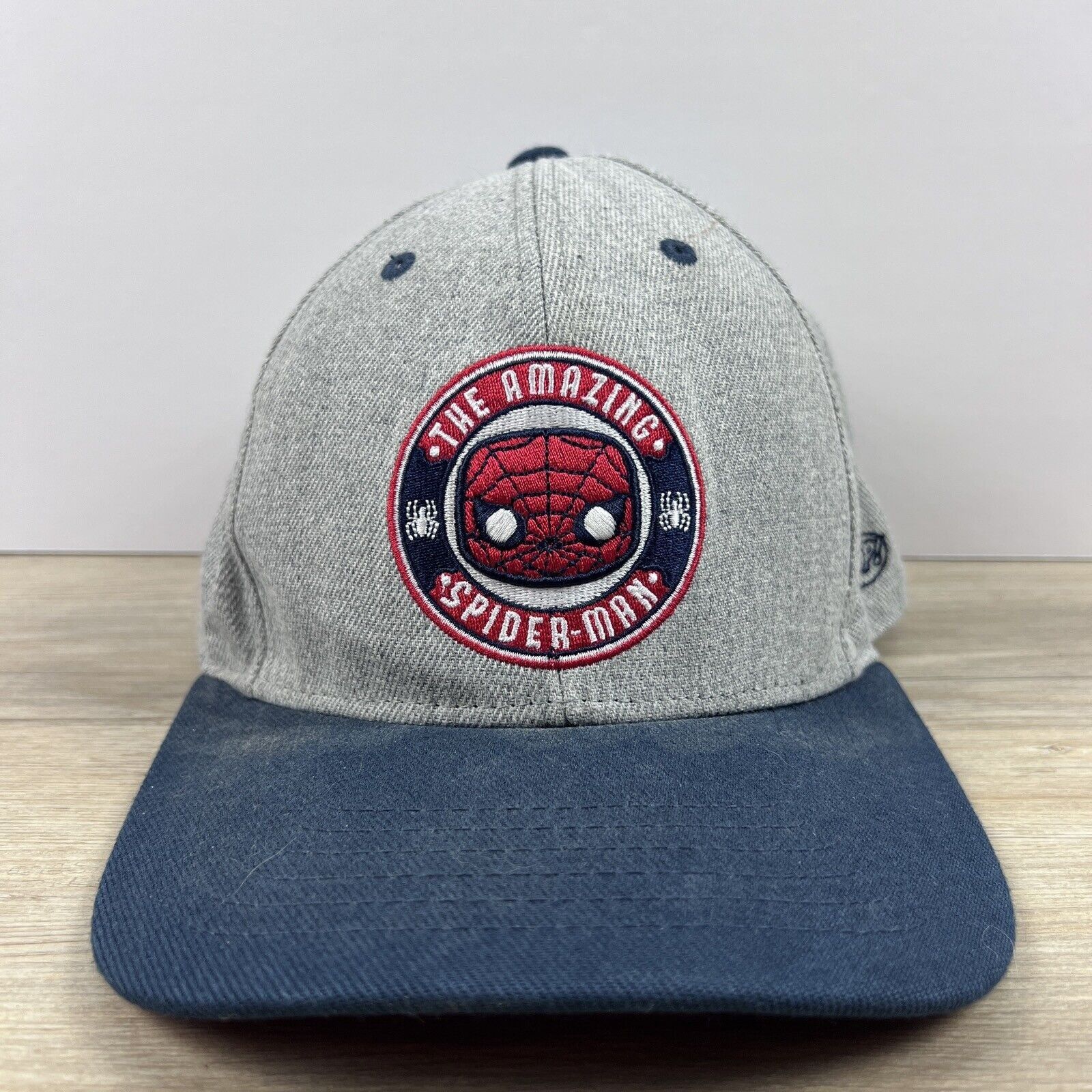 Other Spiderman Hat Amazing Spiderman Snapback Hat Gray Adjustable Size ONE SIZE - 4 Thumbnail