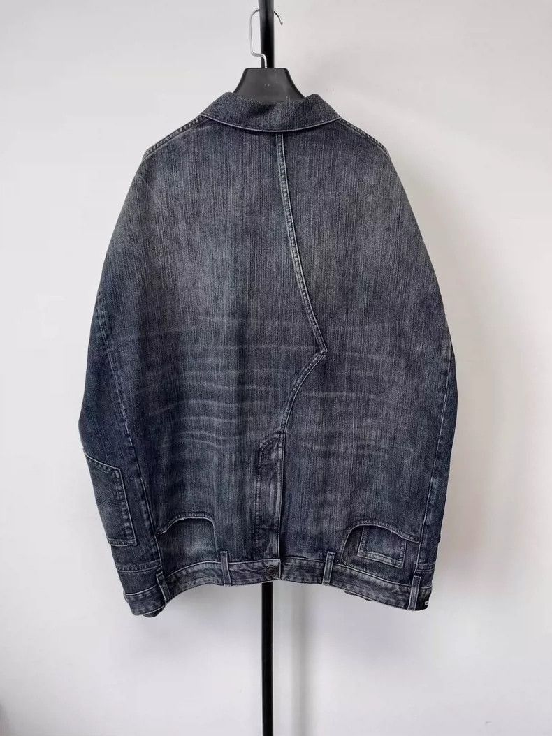 Balenciaga Balenciaga Denim Jacket, Men's Size US S / EU 44-46 / 1 - 2 Thumbnail
