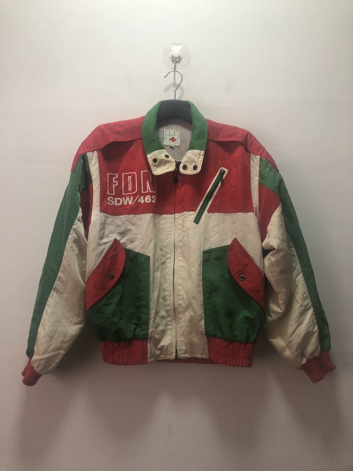 Vintage NANKAI Jacket 80s Italy Colour Japan Made