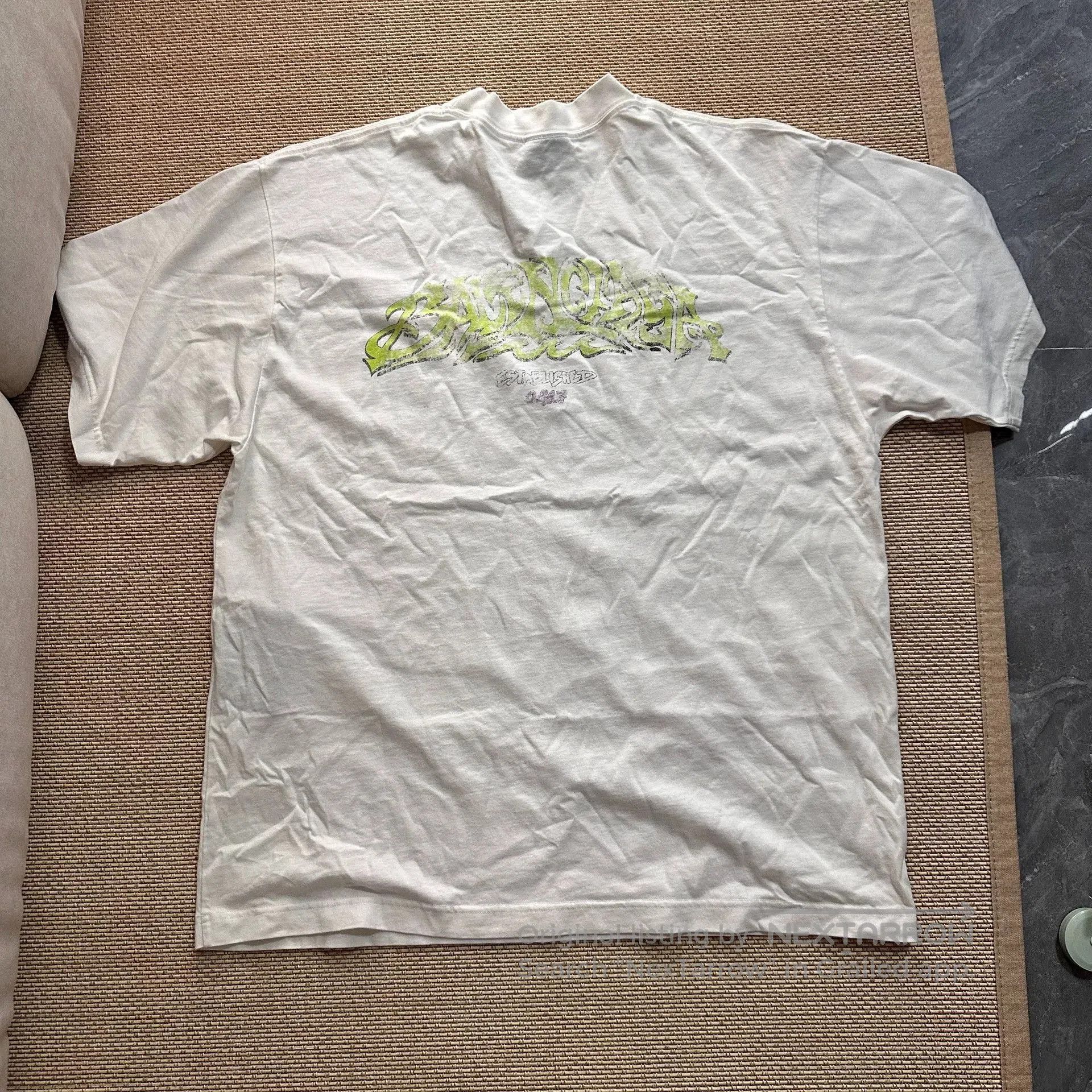 Balenciaga Balenciaga Paris Graffiti Oversized T-Shirt. Size US M / EU 48-50 / 2 - 2 Thumbnail