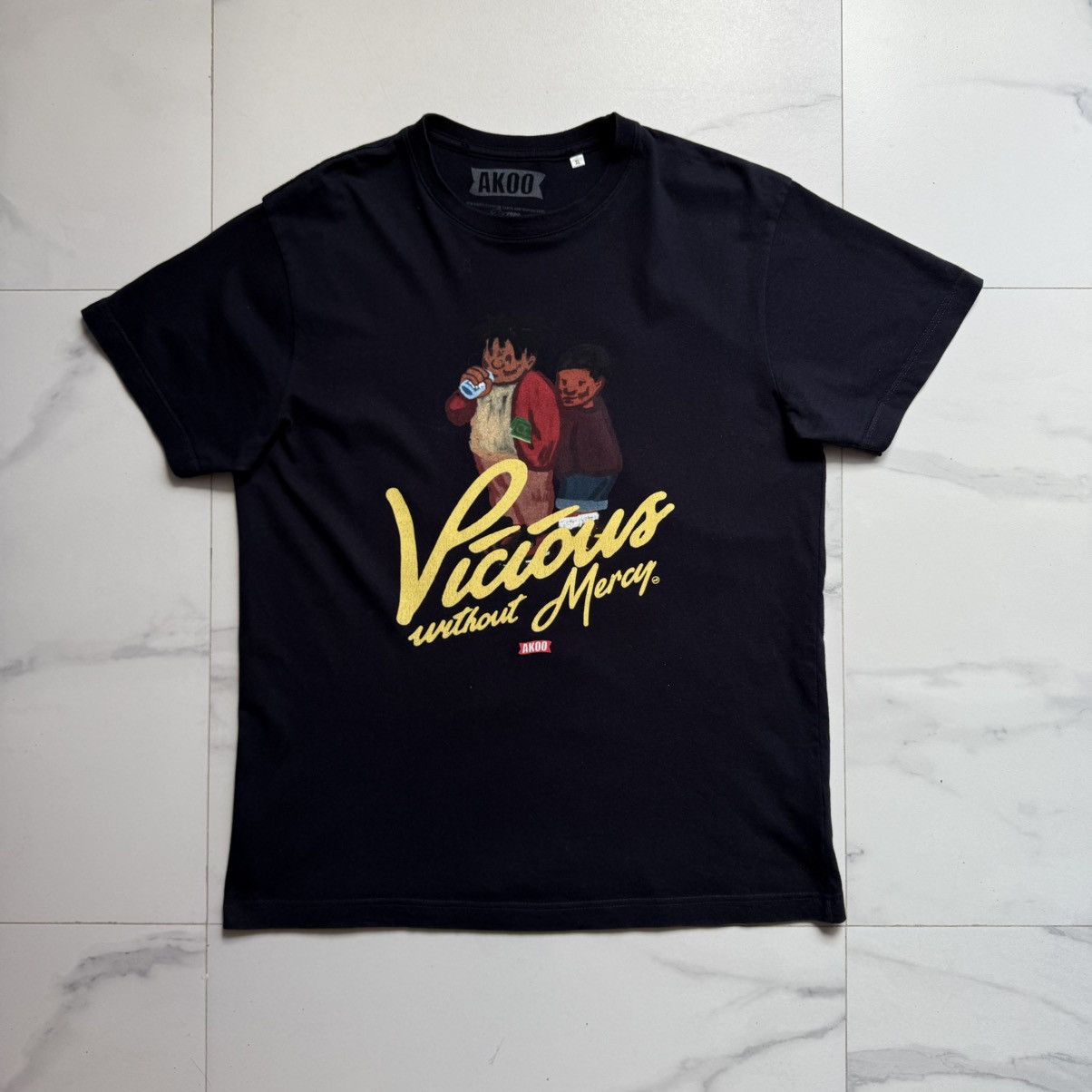 AKOO AKOO Clothing Vicious Without Mercy T-Shirt Size US XL / EU 56 / 4 - 2 Thumbnail