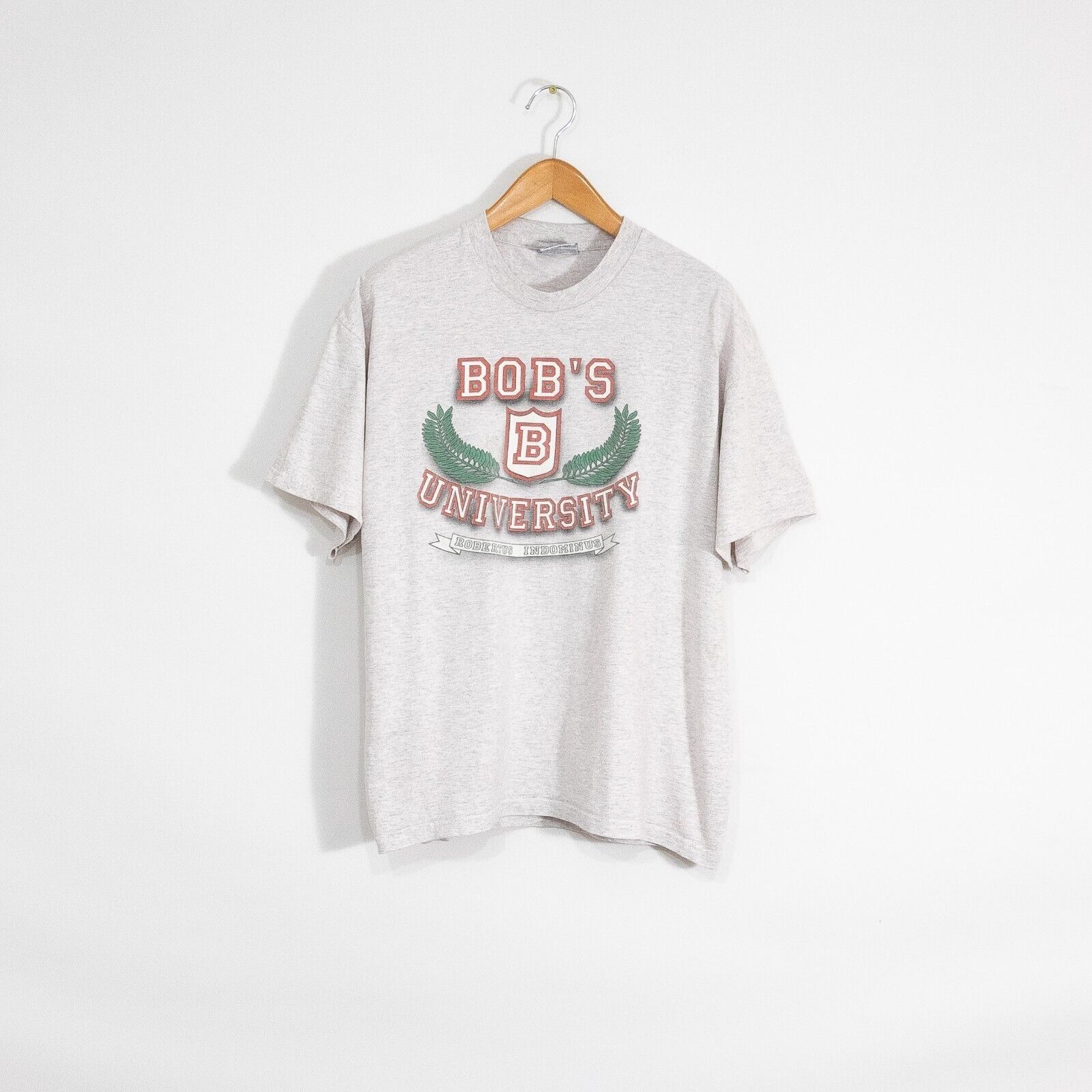 Vintage Vintage 90s Bobs University T Shirt XL Collegiate Distressed Size US XL / EU 56 / 4 - 1 Thumbnail