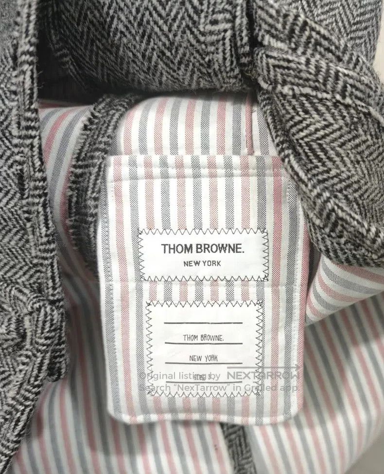 Thom Browne Thom Browne Runway style fully buttoned woolen overcoat Size US L / EU 52-54 / 3 - 4 Thumbnail
