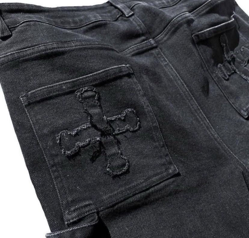 Other CRISIS Black denim Size US 35 - 4 Thumbnail