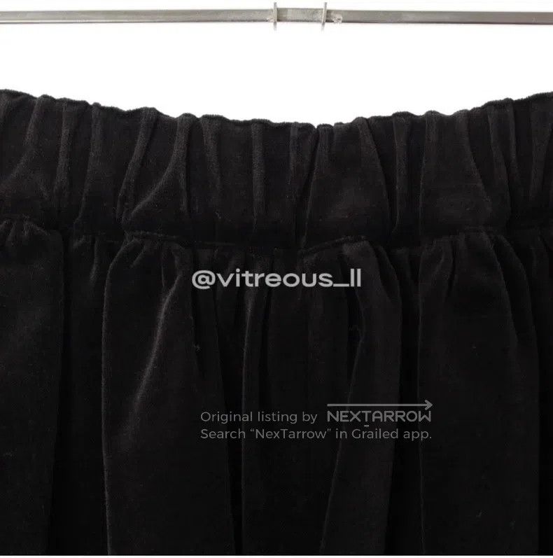 Comme des Garcons Comme Des Garcons size S Velvet Baggy Pants Size 23" - 3 Thumbnail