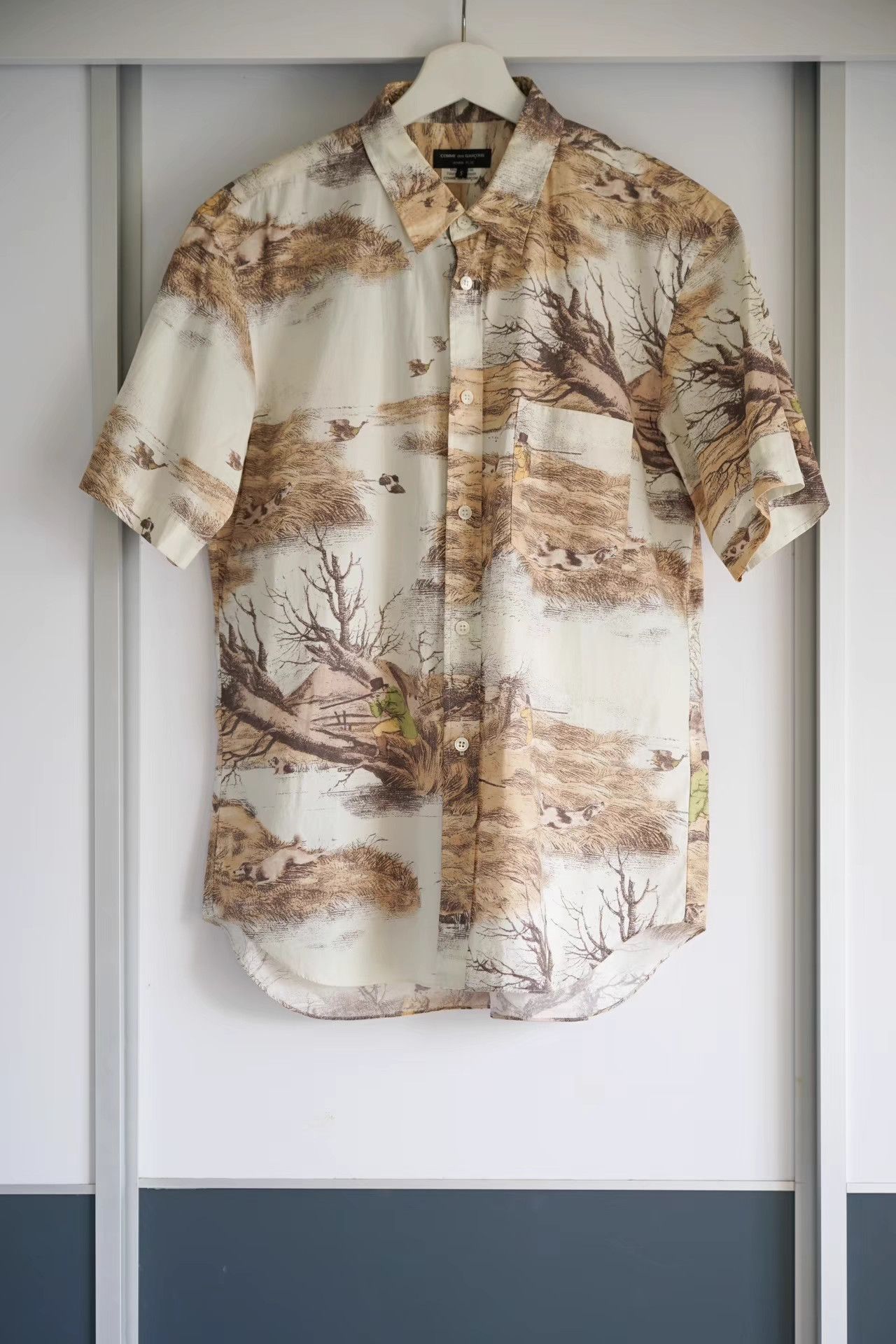 Comme des Garcons Comme des Garcons 16ss All-Over Oil Painting Print Shirt K4 Size US S / EU 44-46 / 1 - 1 Thumbnail