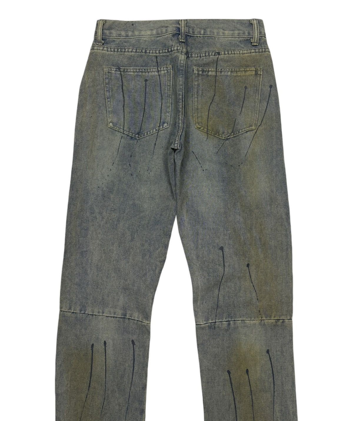 Japanese Brand VINTAGE JAPANESE RICK OWENS STYLE DISTRESSED DENIM JEANS Size US 30 / EU 46 - 6 Thumbnail
