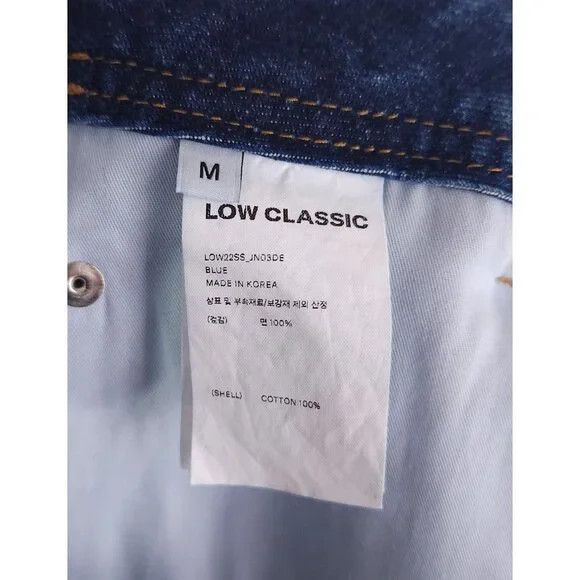 LOW CLASSIC Low Classic Straight-Leg Jeans Size M Womens Indigo Blue Size 30" / US 8 / IT 44 - 14 Thumbnail
