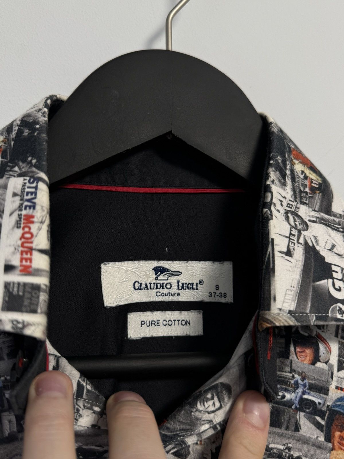 Other Claudio Lugli Couture James Dean Mens All Over Print Shirt Size US S / EU 44-46 / 1 - 7 Thumbnail