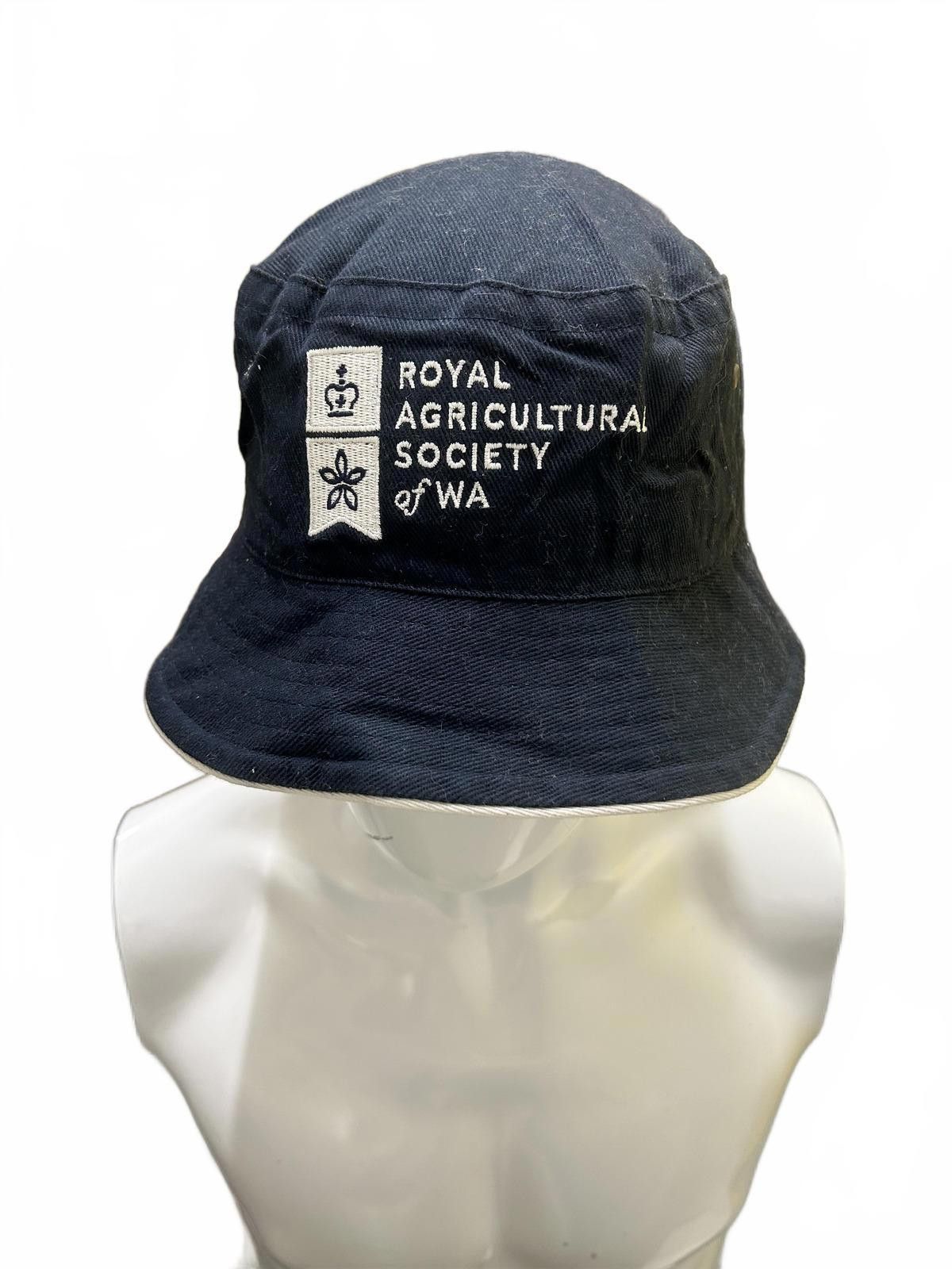 Designer Royal Agricultural Society of WA Bucket Hat - Navy Blue Size ONE SIZE - 2 Thumbnail