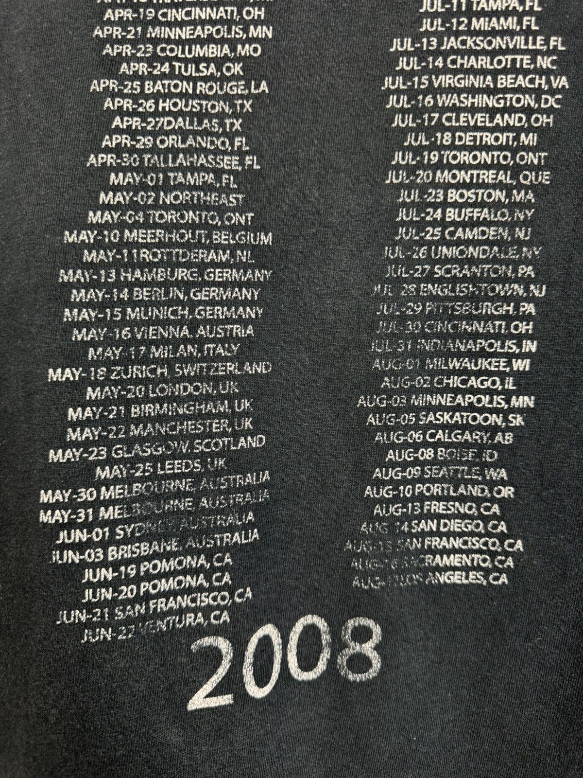 Band Tees Vintage 2008 Story Of The Year Distressed T-shirt Size US M / EU 48-50 / 2 - 21 Thumbnail
