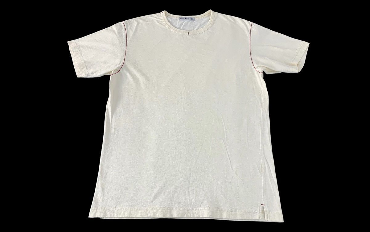 Issey Miyake Hype Issey Miyake Men Plain Crewneck Printed Tee Size US L / EU 52-54 / 3 - 1 Thumbnail
