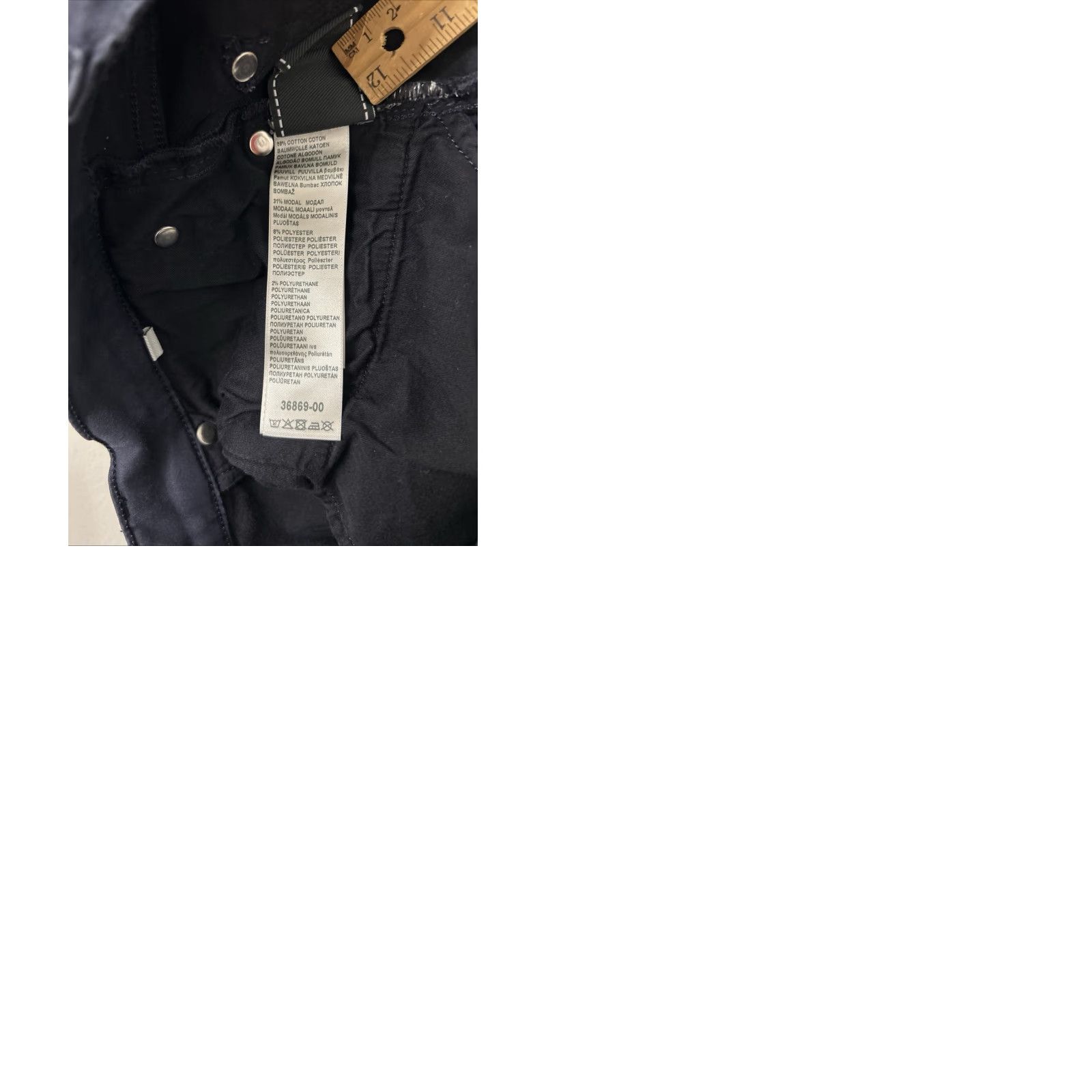7 For All Mankind 7 For All Mankind Luxe Performance Plus Pants Mens 32x29 Navy Blue Slimmy Modal Size US 32 / EU 48 - 9 Thumbnail