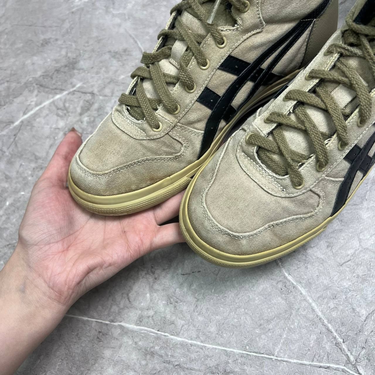 Asics Vintage Asics Onitsuka Tiger Leather Sneakers Size US 8.5 / EU 41-42 - 2 Thumbnail