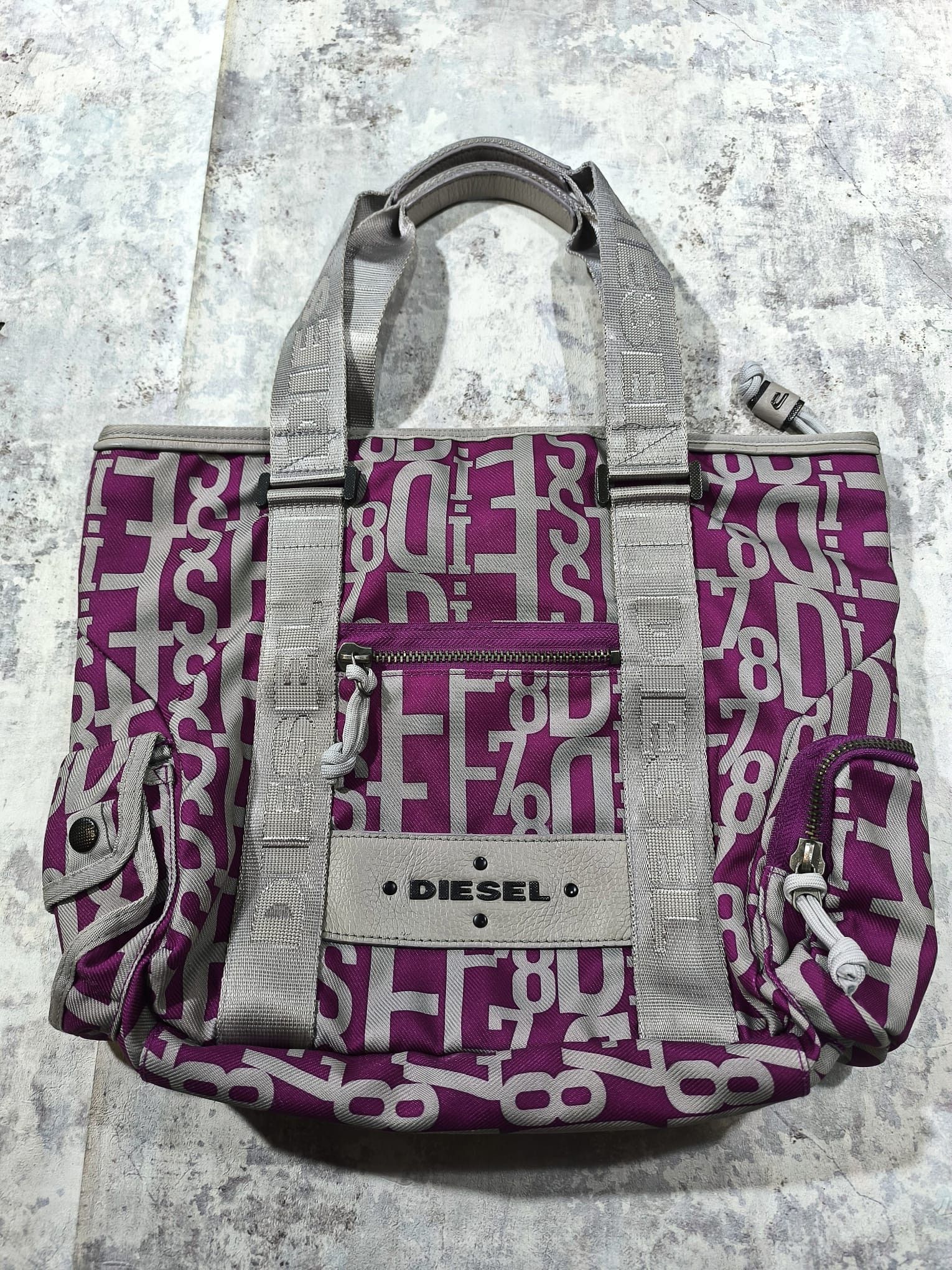 Diesel Vintage Diesel Monogram Hand Bag Y2K Size ONE SIZE - 2 Thumbnail