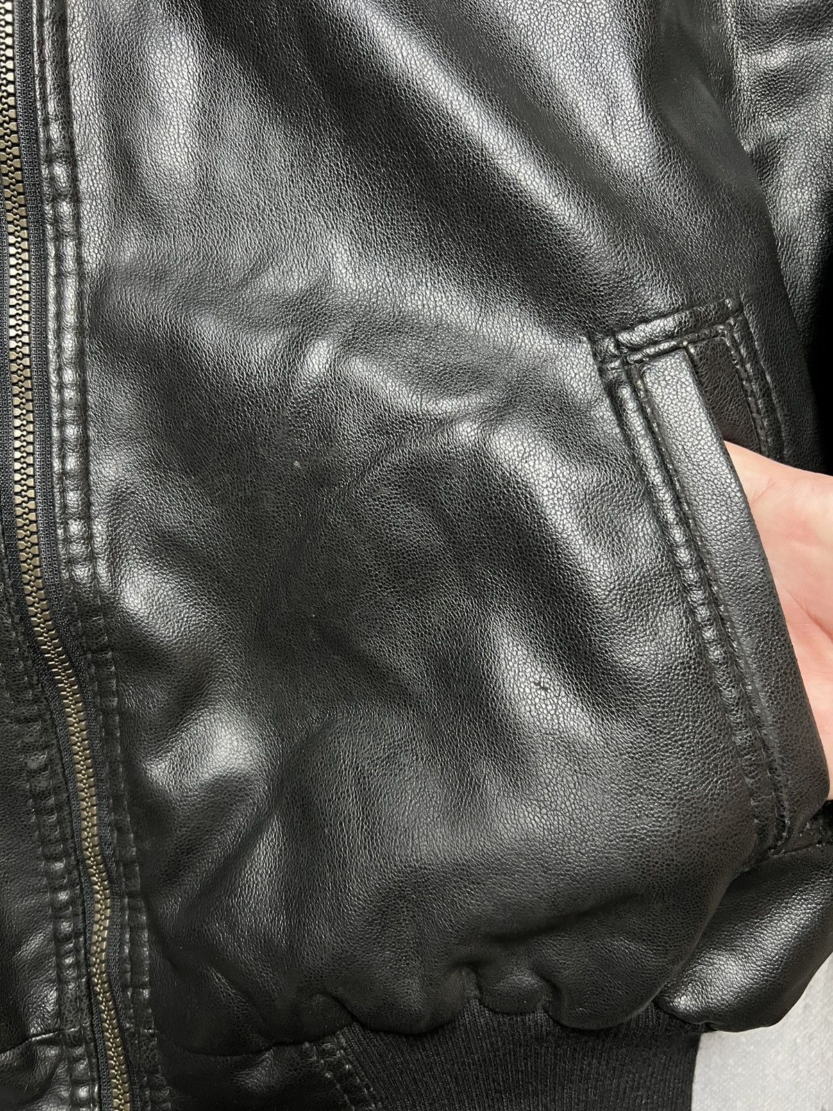Vintage Antica Bottega U.S.A Air Force Zip-Up Archive Jacket 90s 00s Size US XL / EU 56 / 4 - 9 Thumbnail