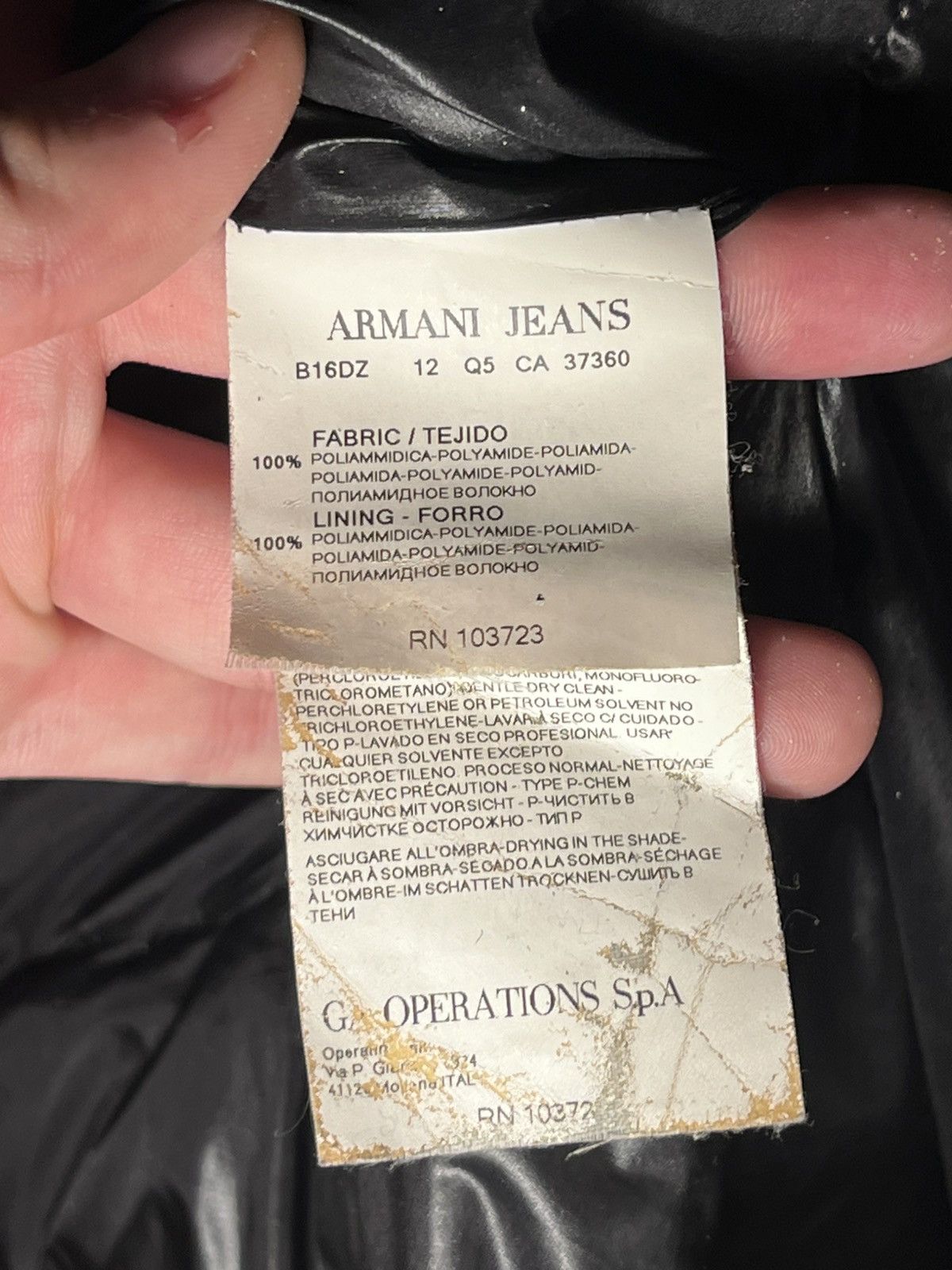 Armani Collezioni Armani jeans black puffer jacket Size M / US 6-8 / IT 42-44 - 9 Thumbnail