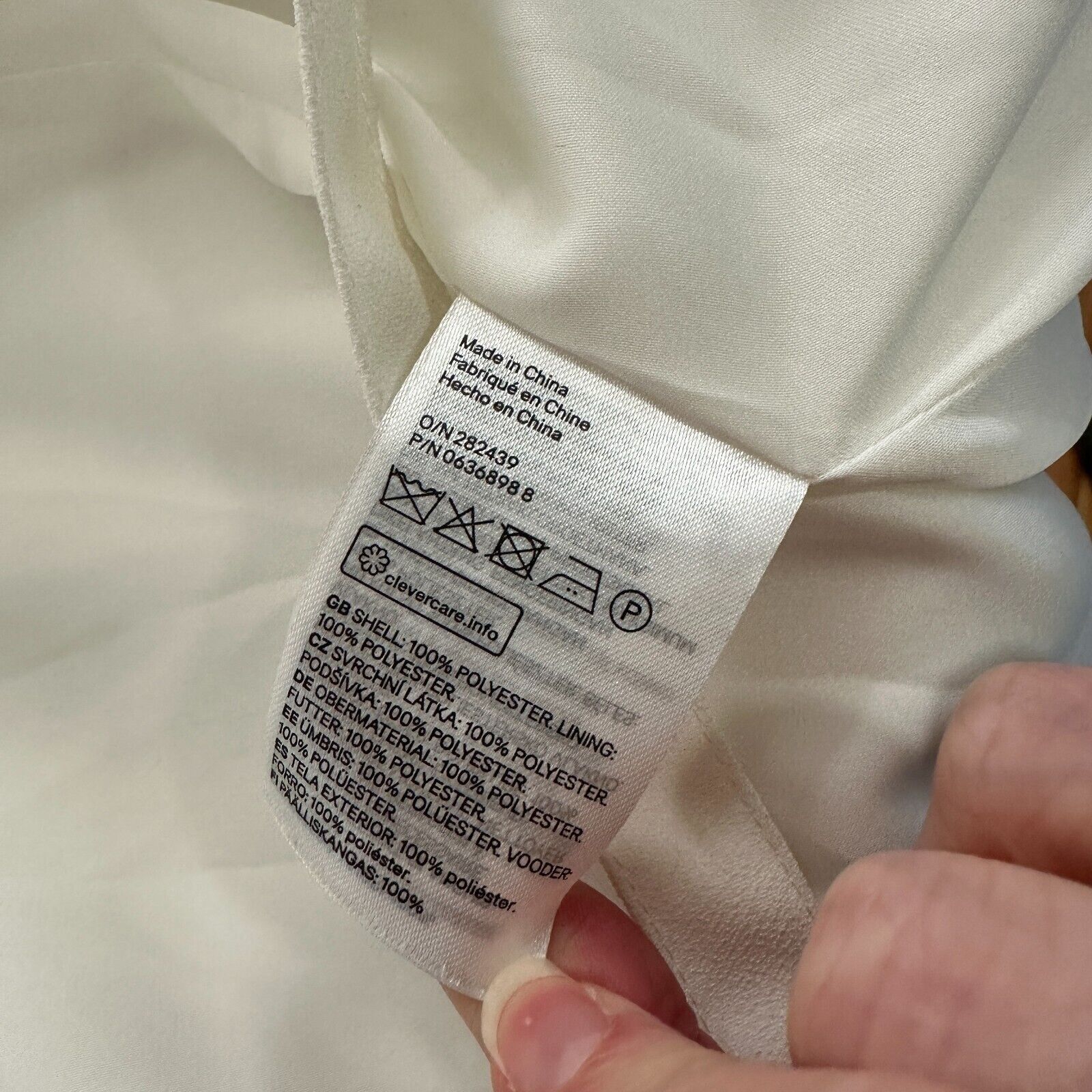 H&M H&M Cream Blazer Jacket Hook & Eye Front 3/4 Ruched Sleeve 4 Size S / US 4 / IT 40 - 10 Thumbnail