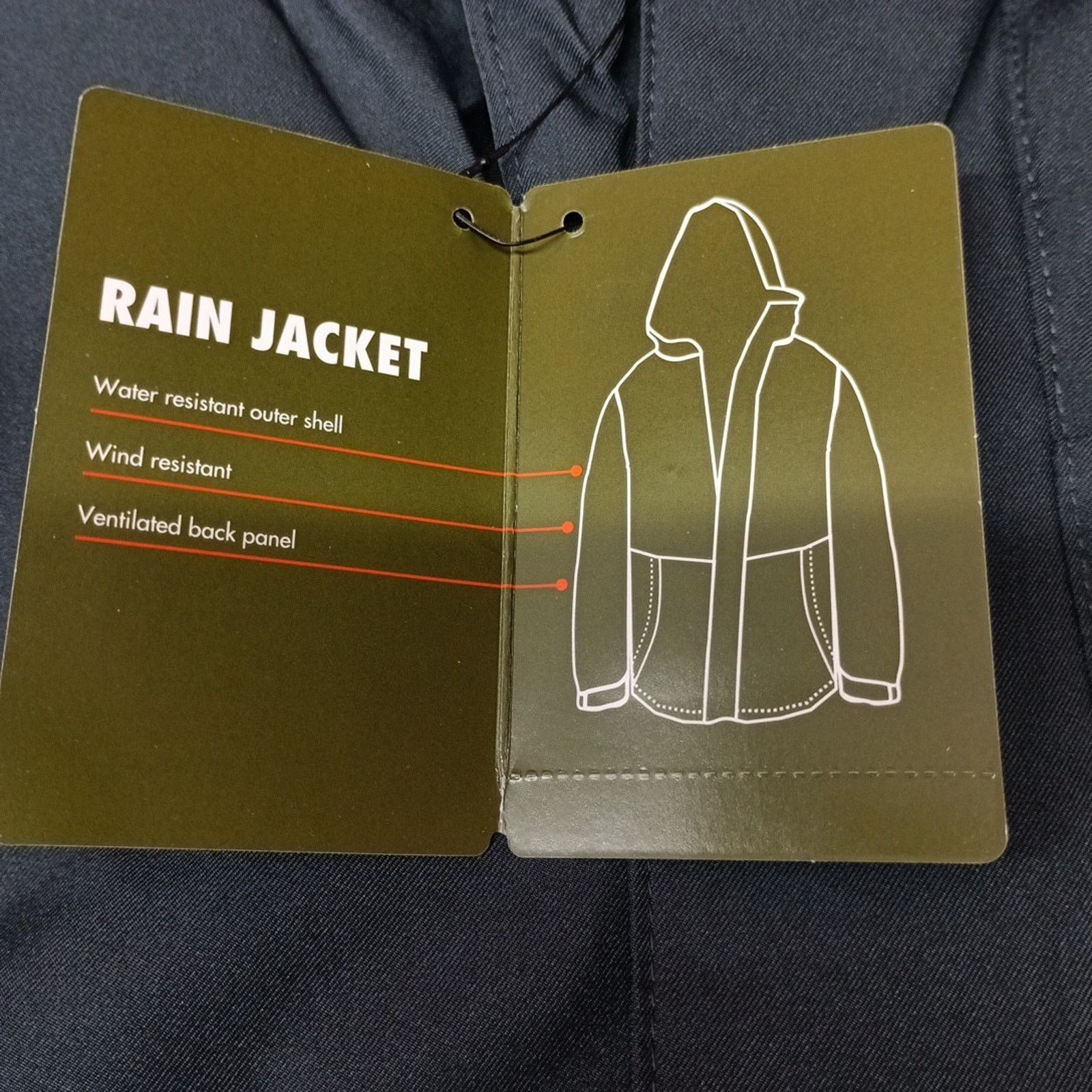 Other Ozark Trail Rain Jacket Men's Size XL Gray Waterproof Hooded Size US XL / EU 56 / 4 - 5 Thumbnail