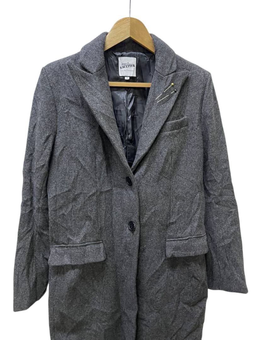 Jean Paul Gaultier Jean Paul Gaultier Long Coat Wool Jacket Size US M / EU 48-50 / 2 - 2 Thumbnail