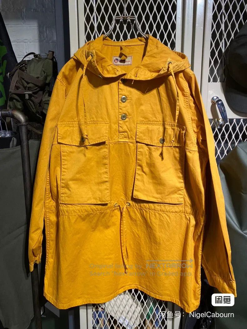 Nigel Cabourn Nigel Cabourn Drawstring Hooded Coverall Jacket Workwear J Size US XS / EU 42 / 0 - 1 Thumbnail