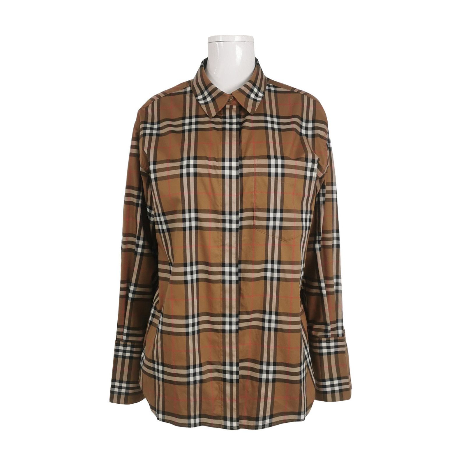 Burberry Burberry Women s Button Ups Size S / US 4 / IT 40 - 1 Thumbnail