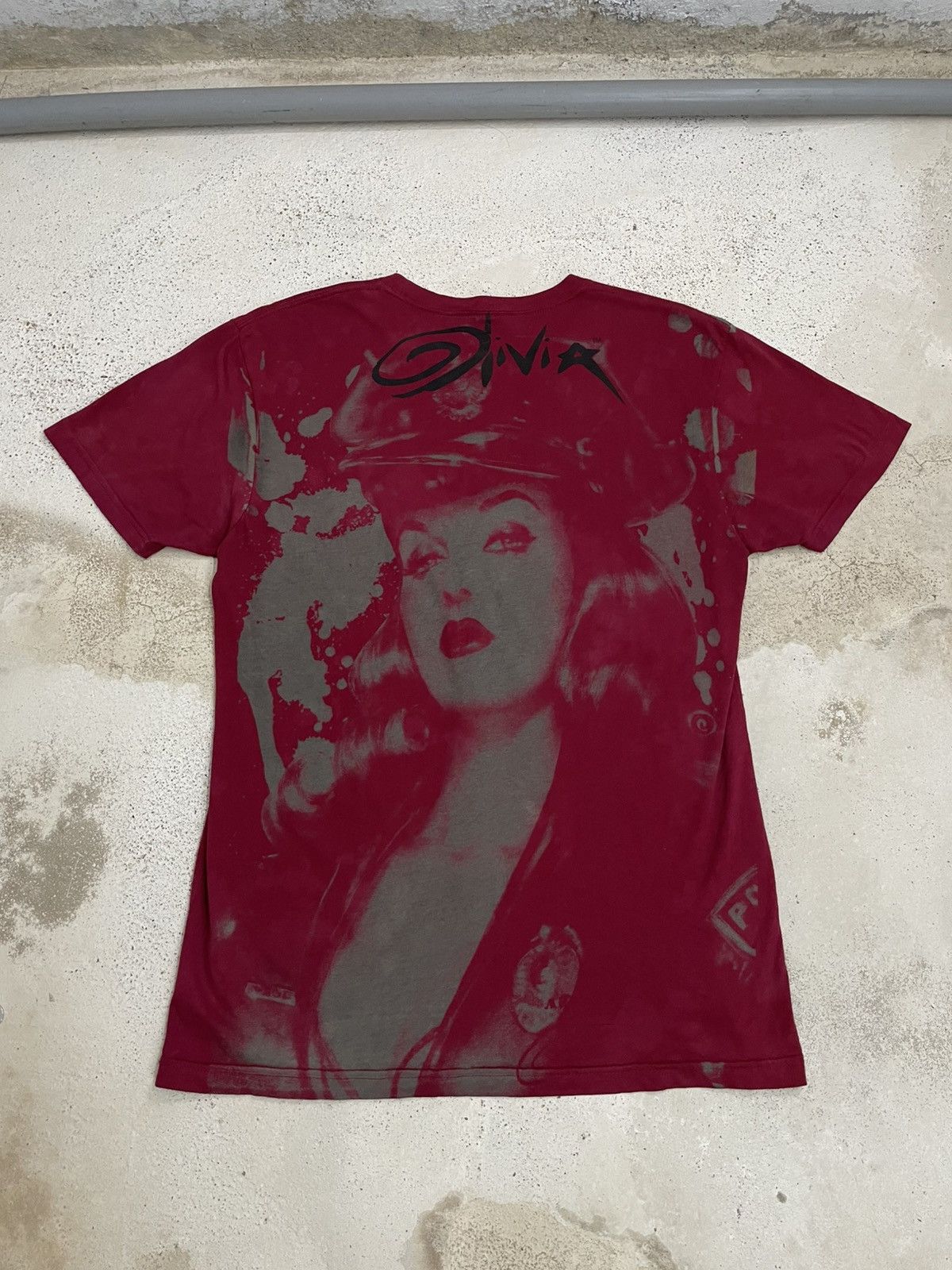 Vintage Model Bettie Page The Fuzz Sexy Police Custom Overprint Size US M / EU 48-50 / 2 - 2 Thumbnail