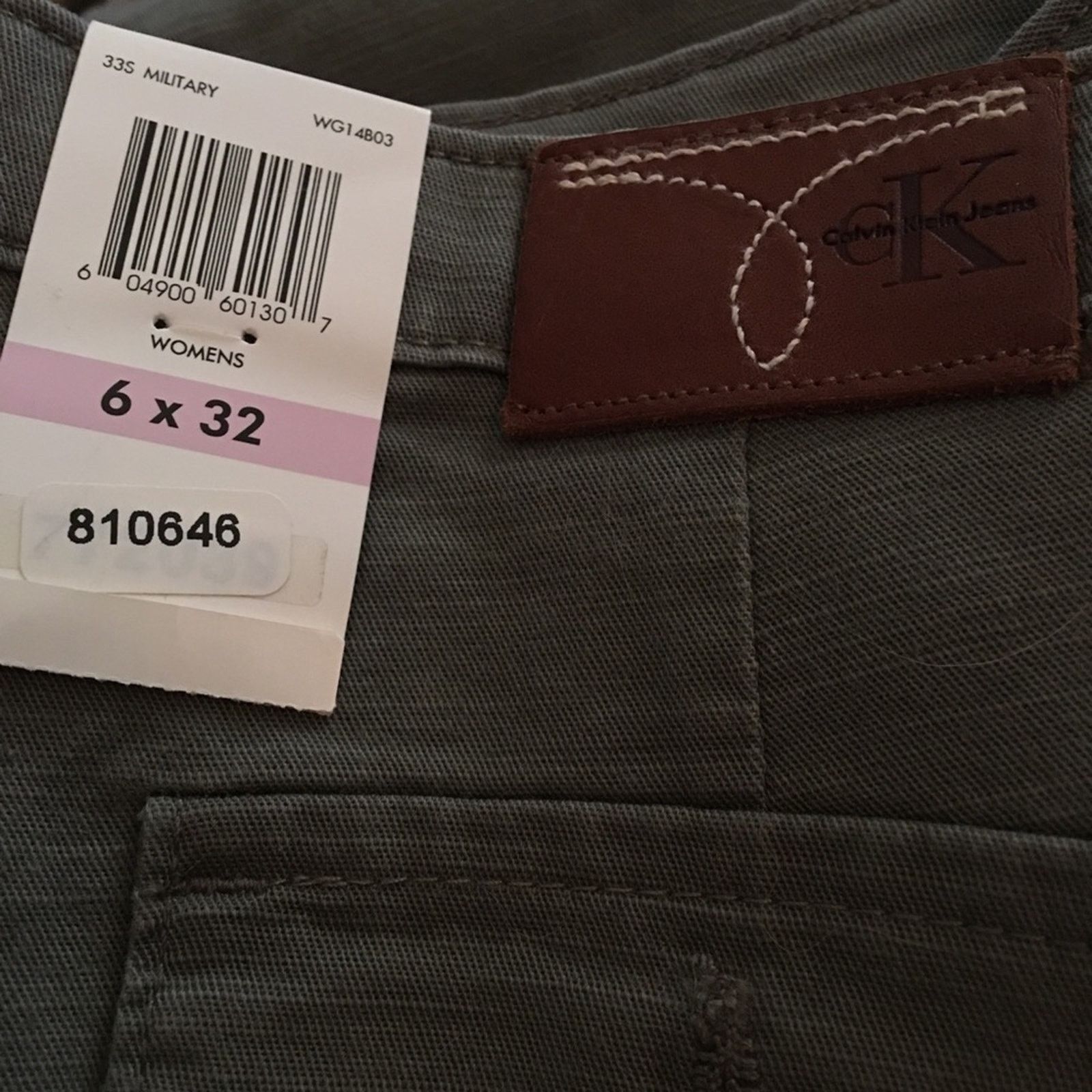 Calvin Klein Calvin Klein military stretch jean NWT 6 Size 28" / US 6 / IT 42 - 7 Thumbnail