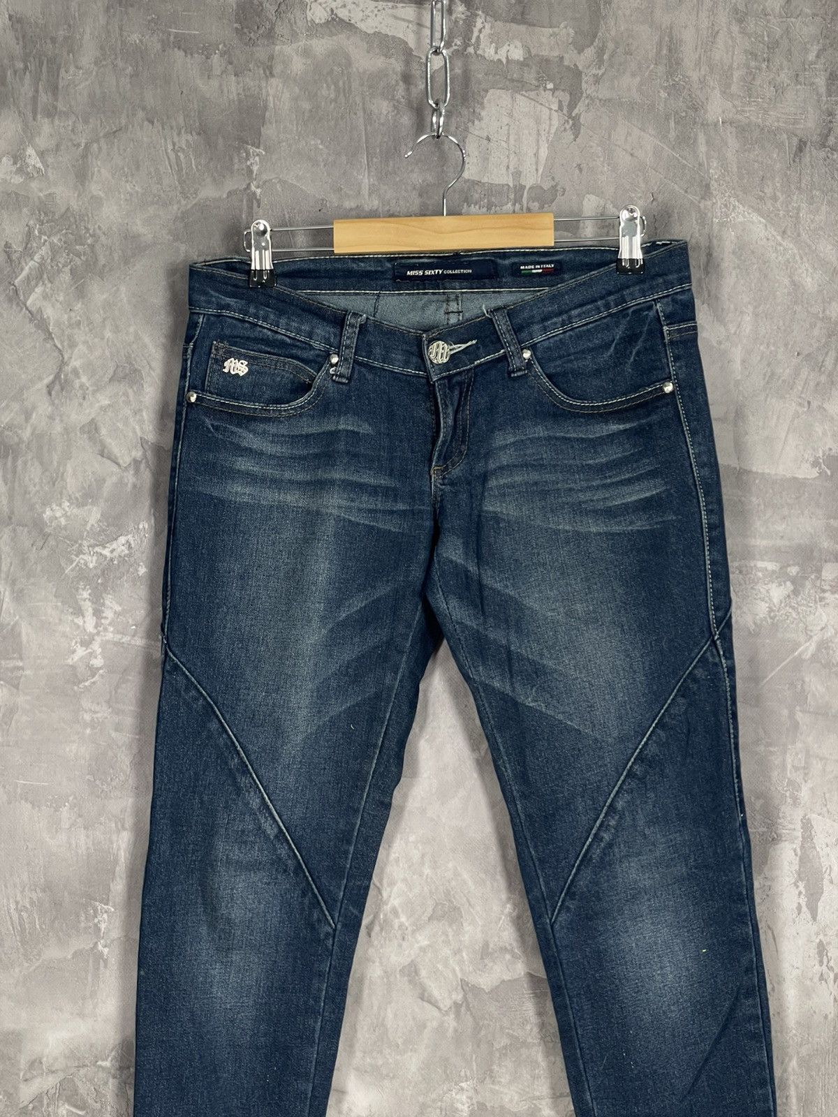Miss Sixty × Vintage Y2K Miss Sixty Denim Slim Jeans Vintage 90s Size 26" / US 2 / IT 38 - 2 Thumbnail