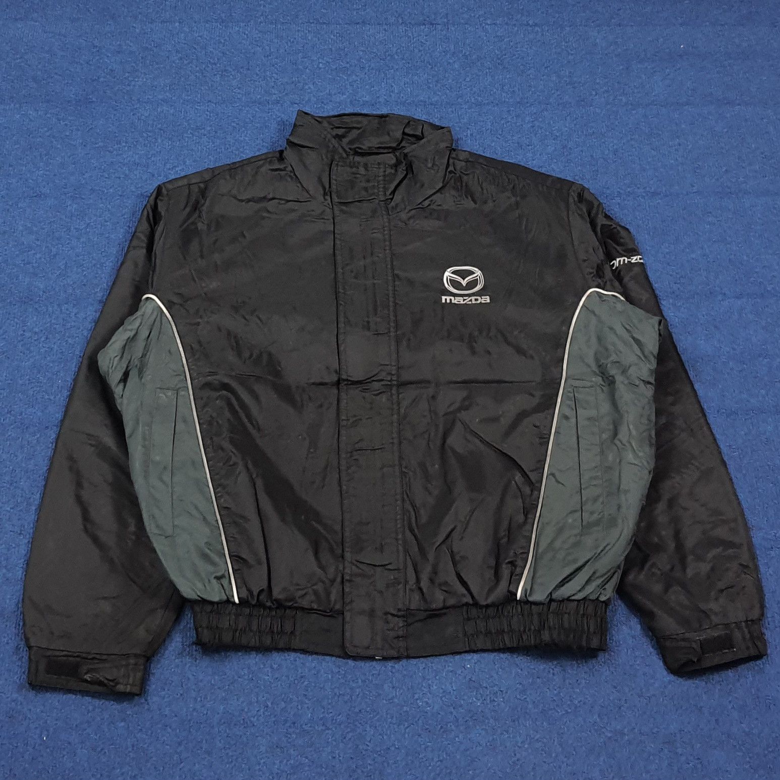 Japanese Brand Vintage MAZDA Japan Racing Motorsports Jacket C308N8 Size US L / EU 52-54 / 3 - 3 Thumbnail