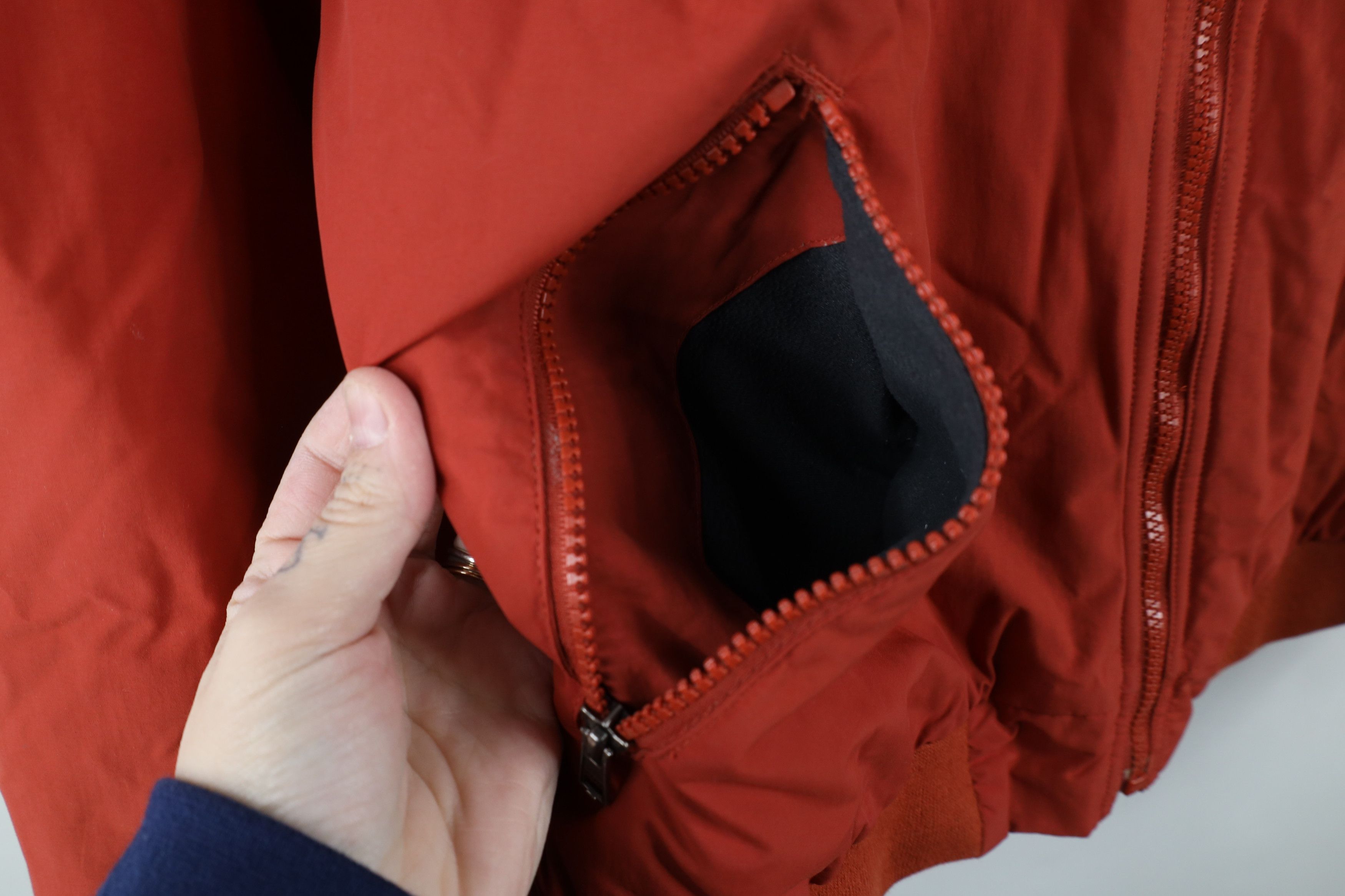 L.L. Bean × Vintage Vintage LL Bean Fleece Lined Full Zip Bomber Jacket Orange Size US L / EU 52-54 / 3 - 5 Thumbnail