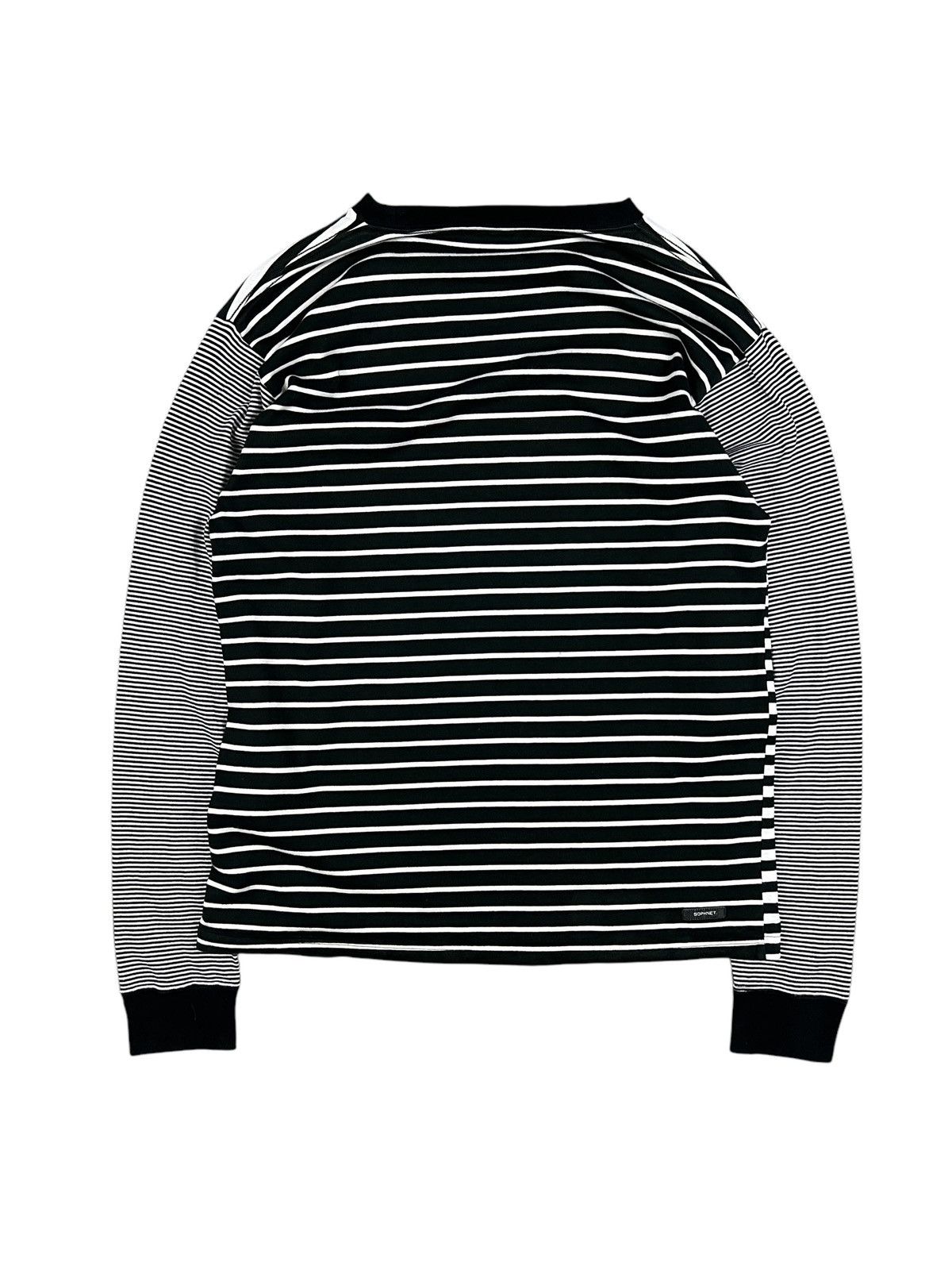 Hiroshi Fujiwara × Sophnet. × uniform experiment Sophnet Multi Stripes Longsleeve Shirt Size US M / EU 48-50 / 2 - 2 Thumbnail