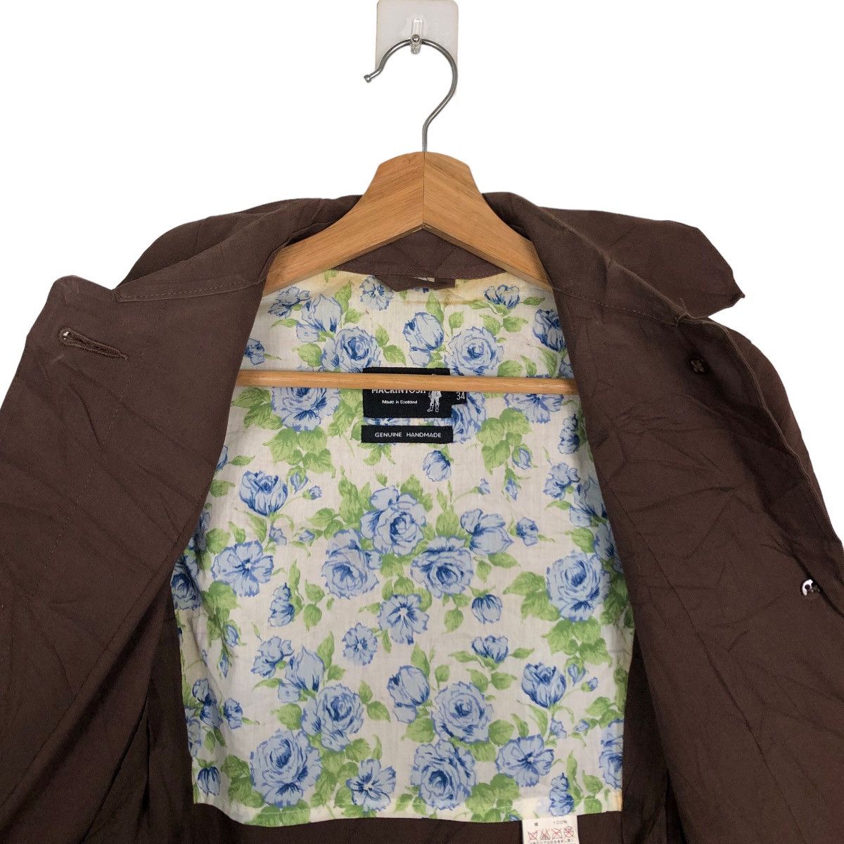 Mackintosh 🔥RARE LONG JACKET MACKINTOSH SCOTLAND GENUINE HANDMADE Size US M / EU 48-50 / 2 - 11 Thumbnail