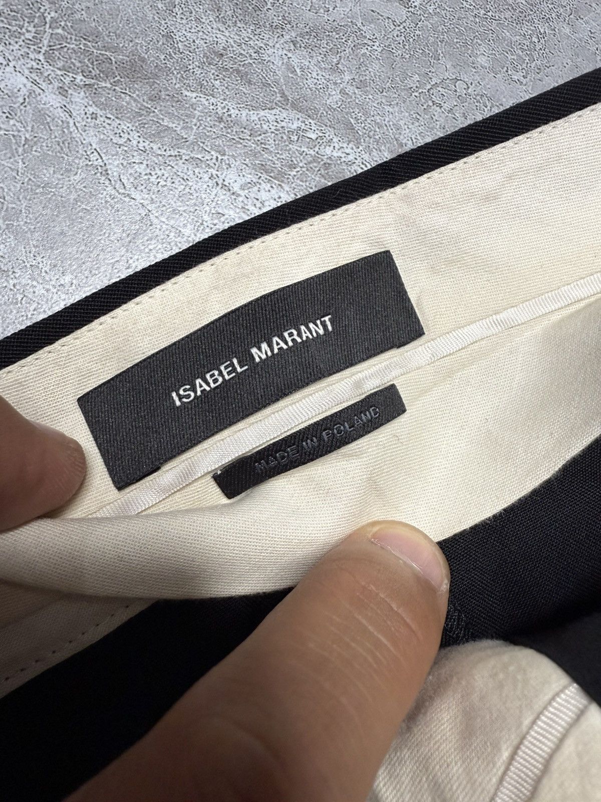 Isabel Marant Isabel Marant Racomisl Wool Trousers Size 27" / US 4 / IT 40 - 6 Thumbnail