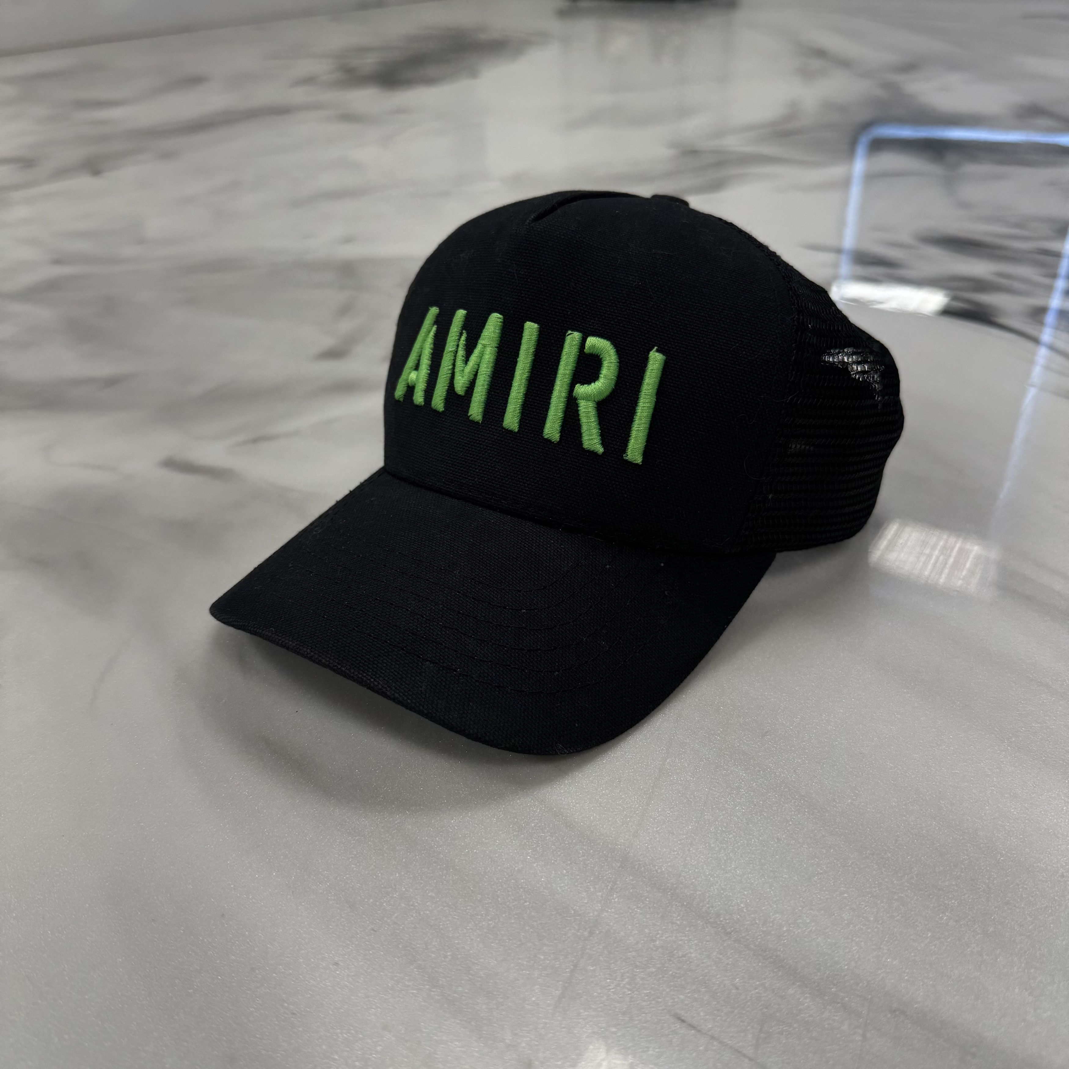 Amiri AMIRI GREEN LOGO HAT Size ONE SIZE - 1 Thumbnail