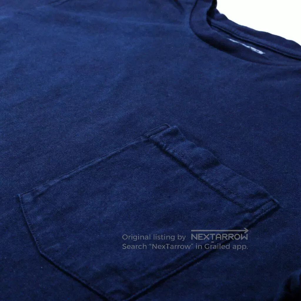 Blue Blue Japan Blue Blue Japan Indigo Handmade Short Sleeve T. Size US S / EU 44-46 / 1 - 4 Thumbnail