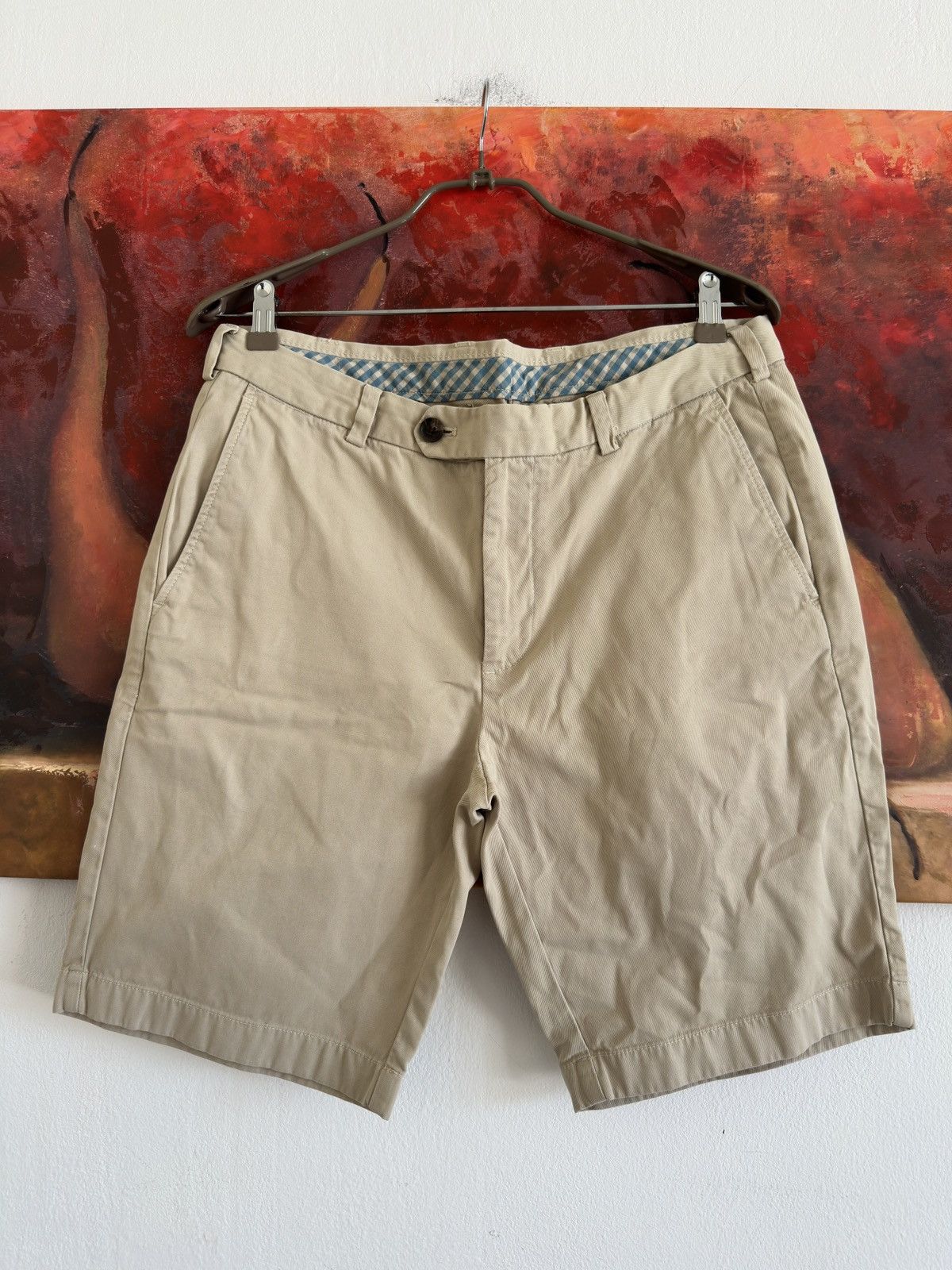 Brooks Brothers Brooks Brothers Cotton Bermuda Chino Shorts Size 34 Size US 34 / EU 50 - 1 Thumbnail