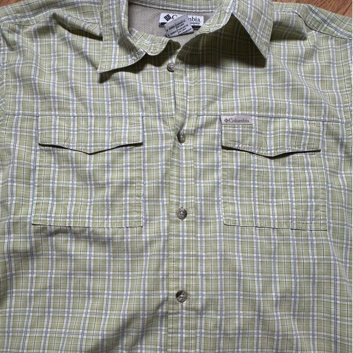 Columbia Mens M Vintage Columbia Sportswear Omni-Shade Plaid Shirt Size US M / EU 48-50 / 2 - 6 Thumbnail