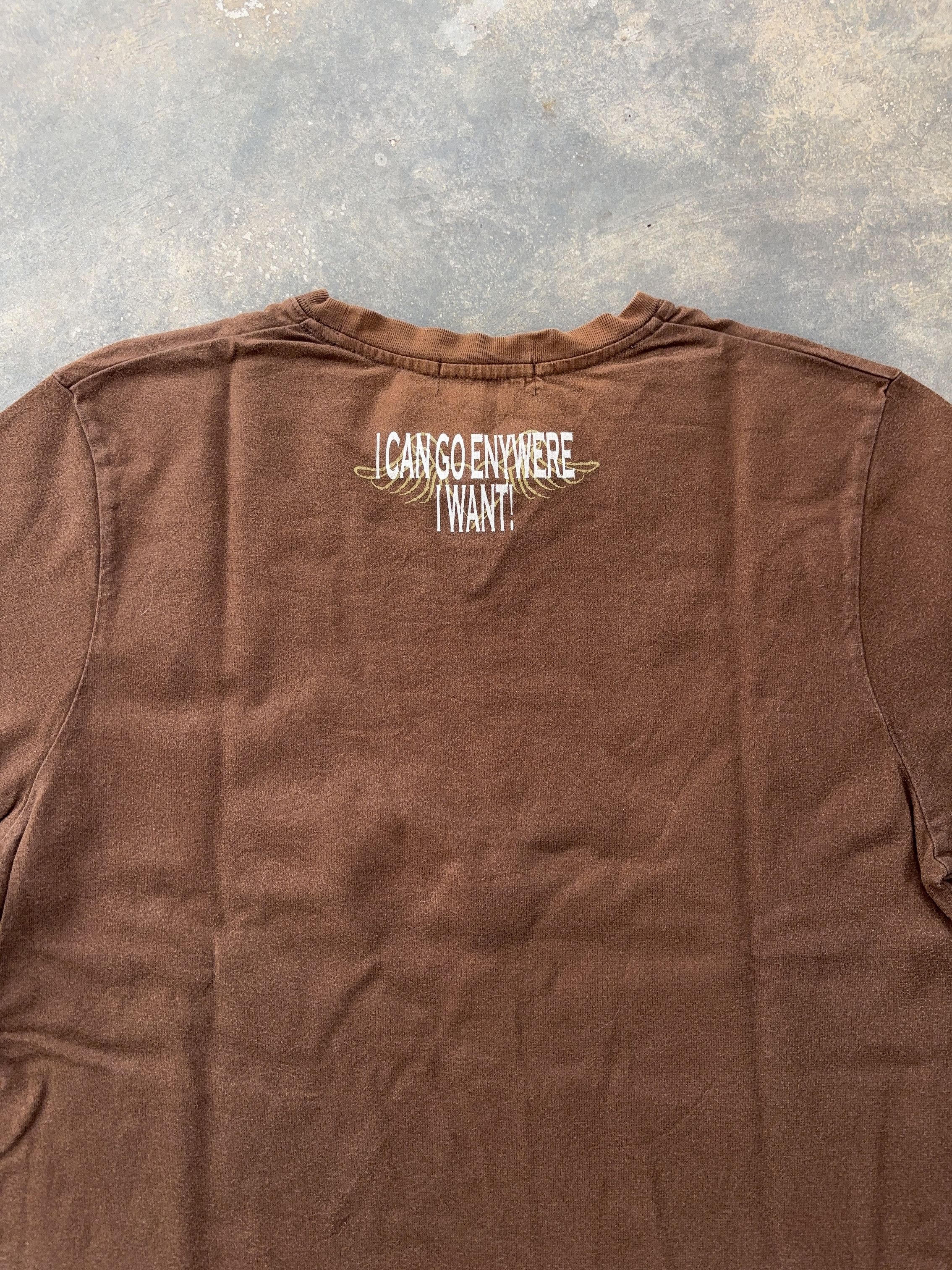 Other Outdoor Brown Vintage World Map Graphic T-Shirt Size US S / EU 44-46 / 1 - 9 Thumbnail