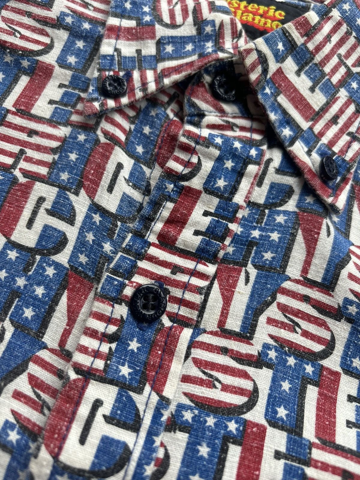 Hysteric Glamour Vintage Hsyteric Glamour Full Print shirt Size US M / EU 48-50 / 2 - 6 Thumbnail
