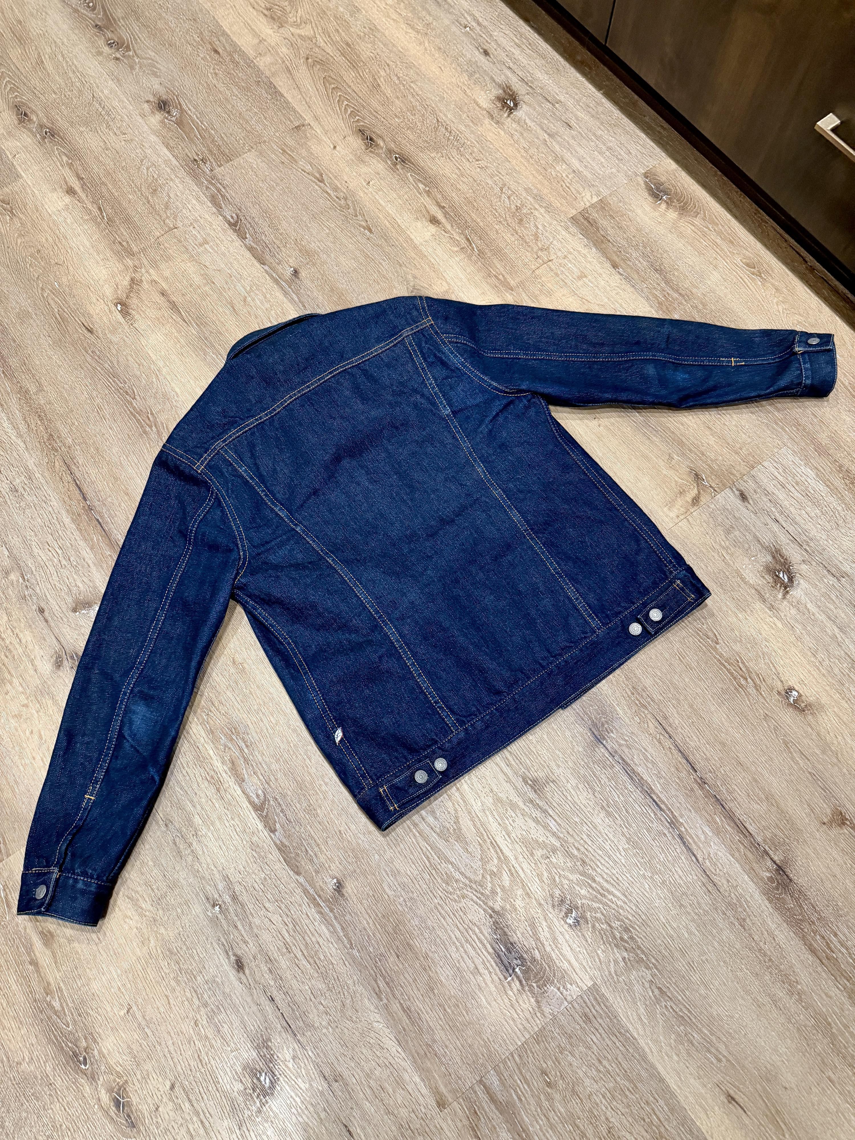 Pure Blue Japan Modified Type III Denim Jacket - 14oz Indigo Selvedge Size US XL / EU 56 / 4 - 2 Thumbnail