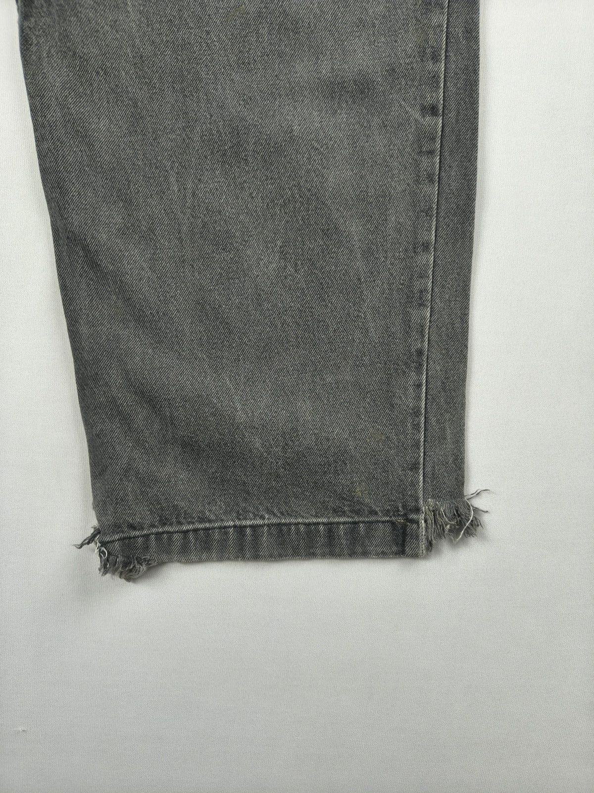 Southpole Garment Stage Y2K Grunge Religious Graphic Grey Jeans (044) Size US 32 / EU 48 - 11 Thumbnail