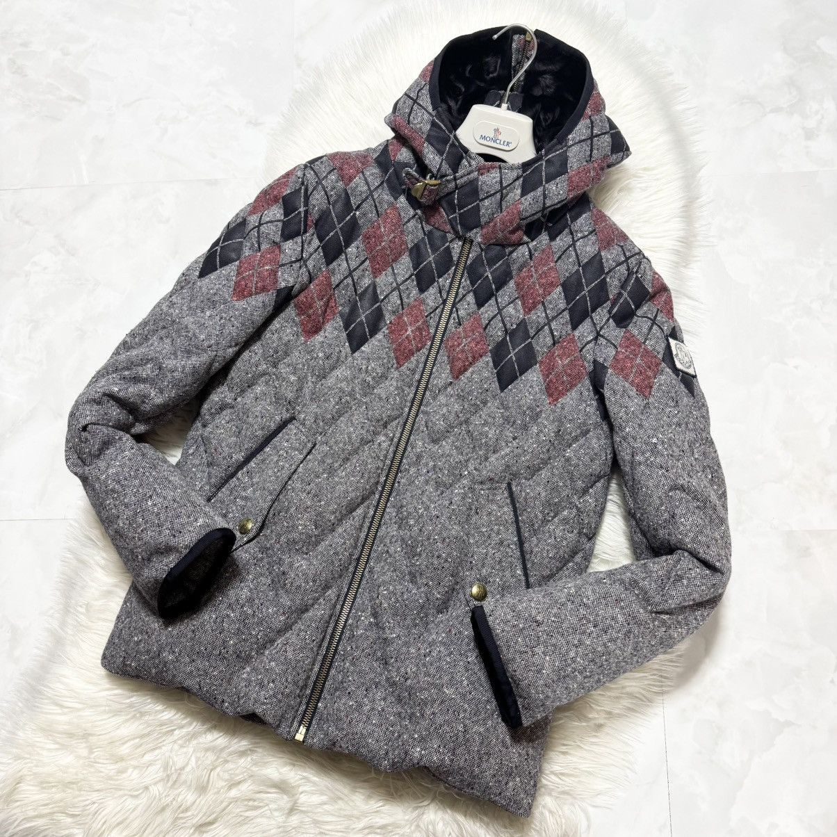 Moncler Gamme Bleu Moncler Gamme Bleu Lamb Fur Hooded Down Jacket Size US M / EU 48-50 / 2 - 5 Thumbnail