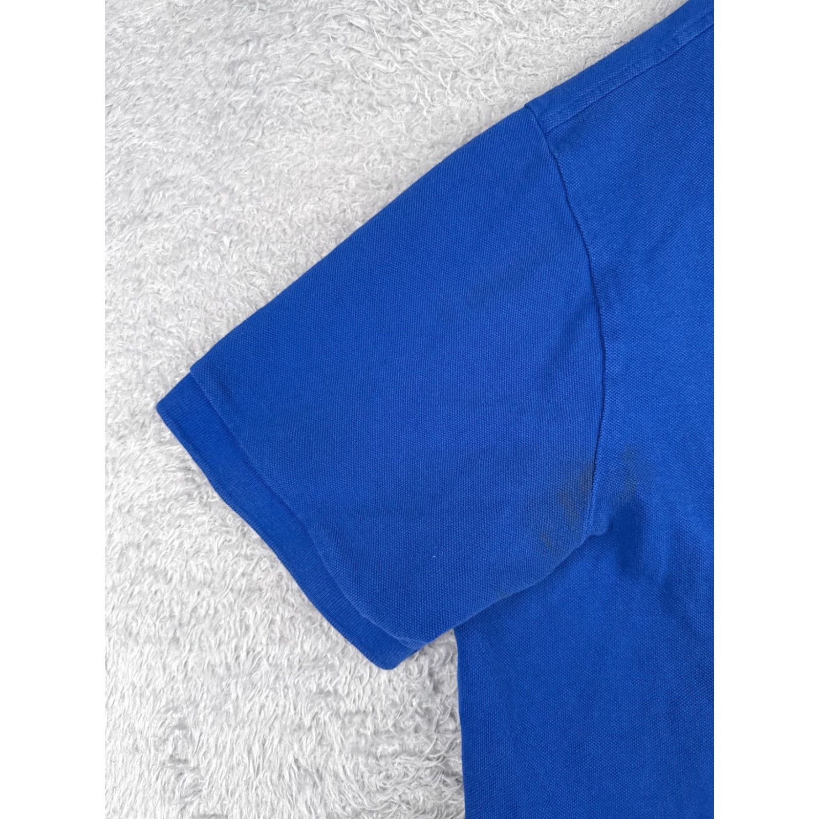 Ralph Lauren VINTAGE Polo Ralph Lauren Shirt Adult 2XL Blue 100% Cotton Short Sleeve Polo Mens 2XL Size US XXL / EU 58 / 5 - 3 Thumbnail
