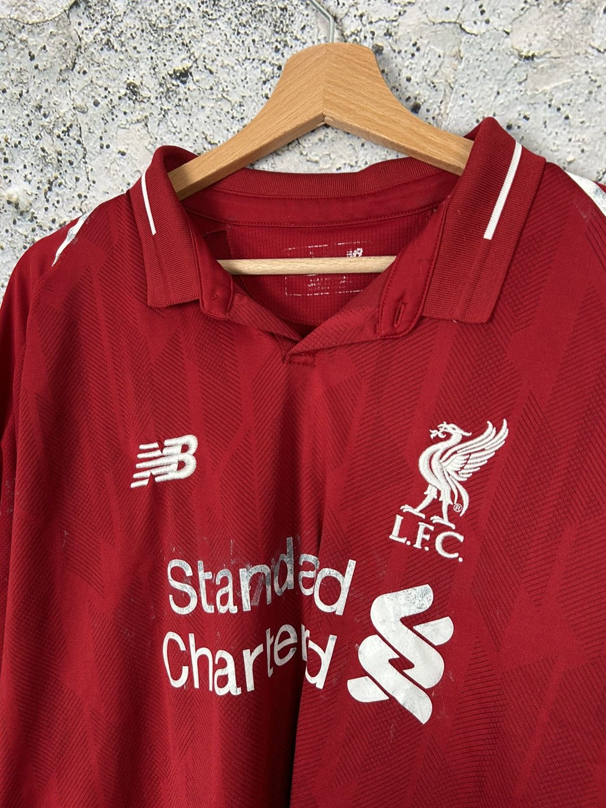Vintage Liverpool FC Soccer Jersey Football New Balance Hype Size US L / EU 52-54 / 3 - 3 Thumbnail